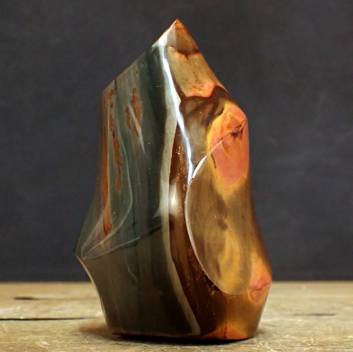 Polychrome Jaspis Flamme - 922,27g - 130x97x80mm