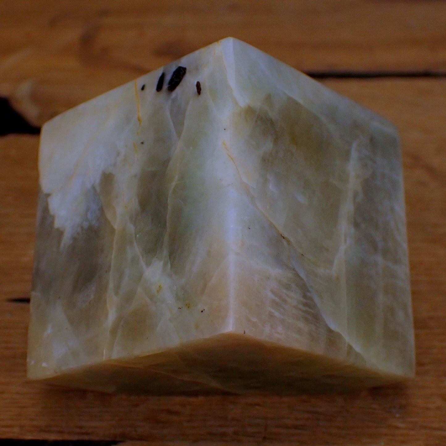 Garnierit (Grüner Mondstein) Würfel - 415,52g - 55 x 55 x 55mm