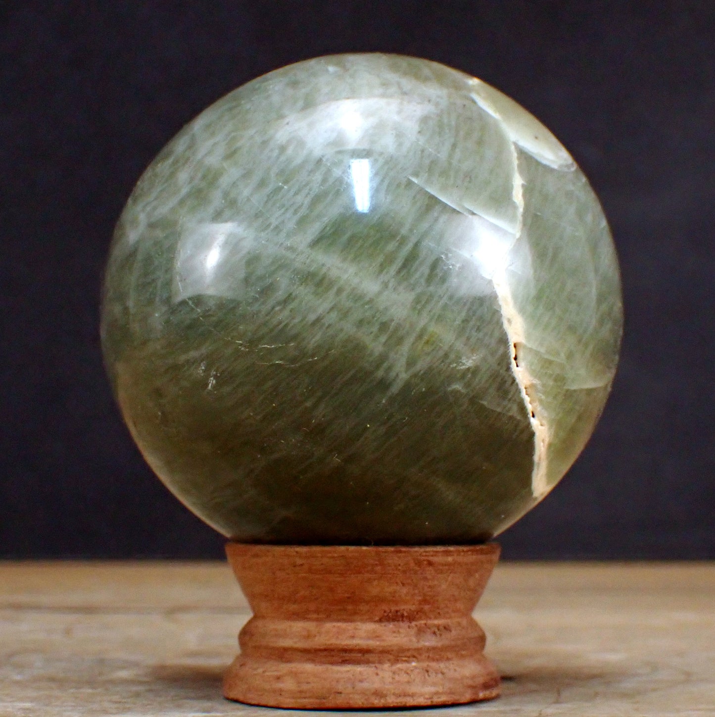Garnierit (Grüner Mondstein) Kugel - 749,89g - 83mm
