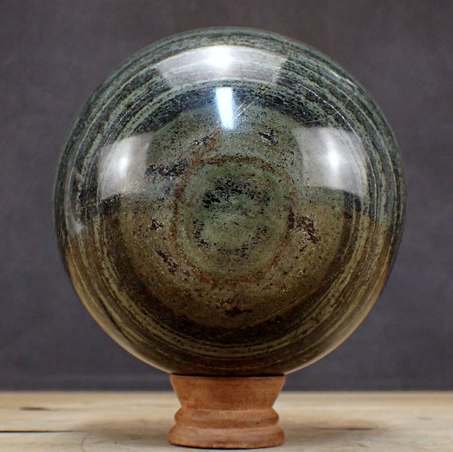 Gebänderte Kambaba-Jaspis Kugel - 3507,71g - 136mm