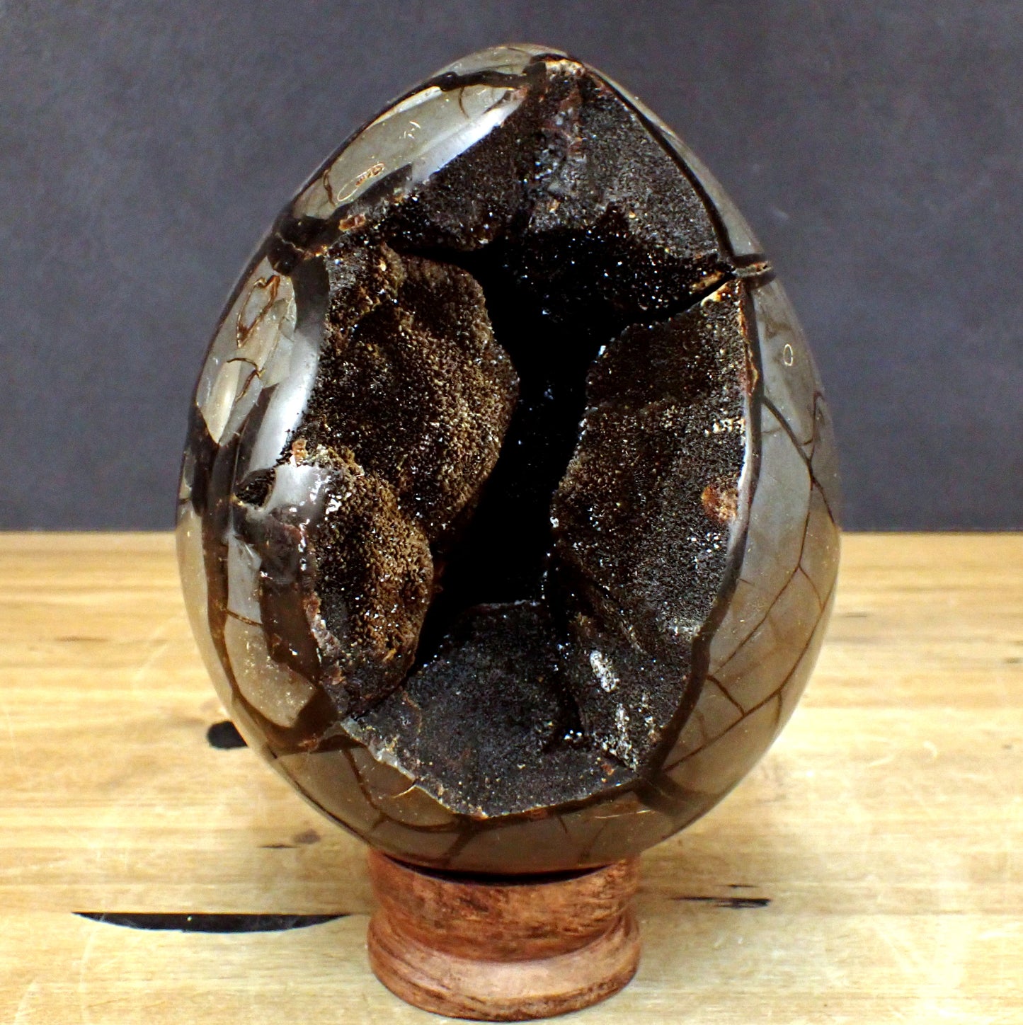 Große Septarien Druse Ei - 6463,62g - 202 x 162 x 160 mm