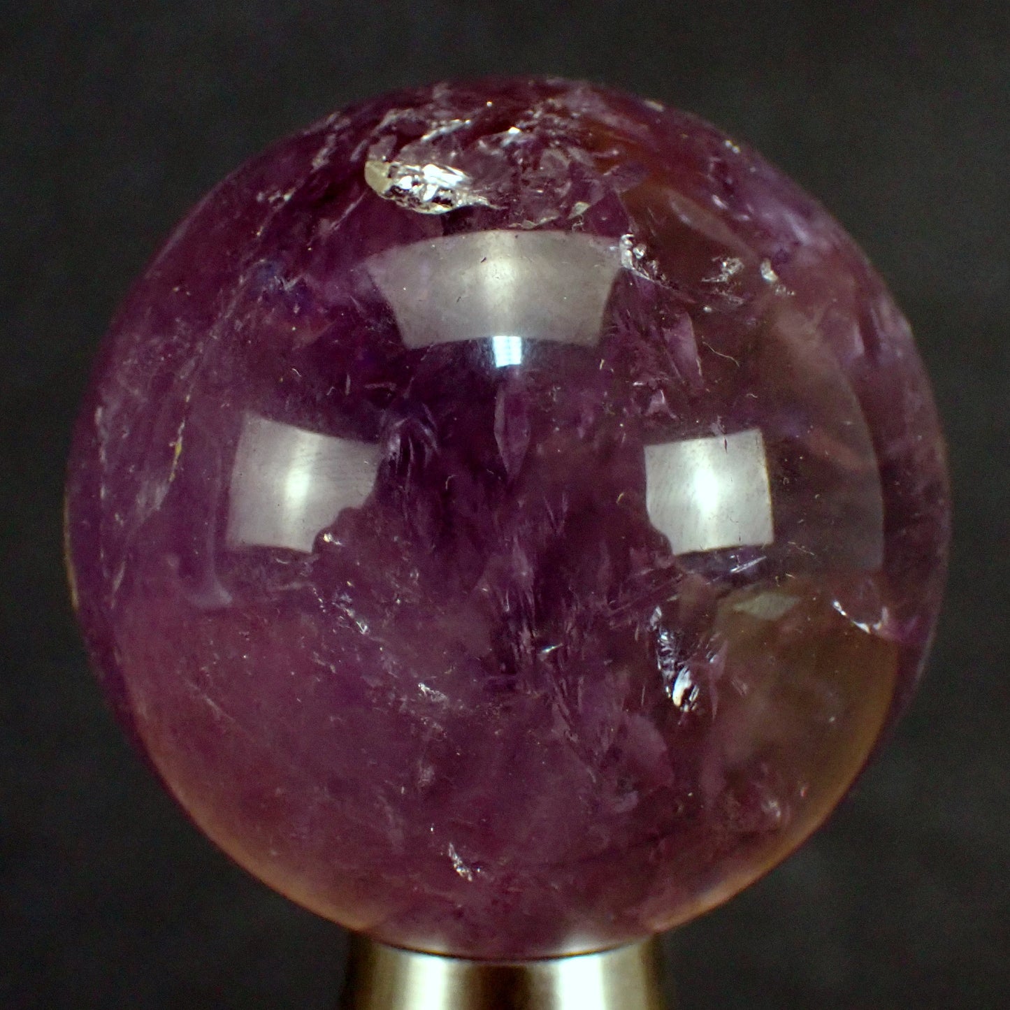 Amethyst Kugel, top Qualität – 211,33g – 53mm