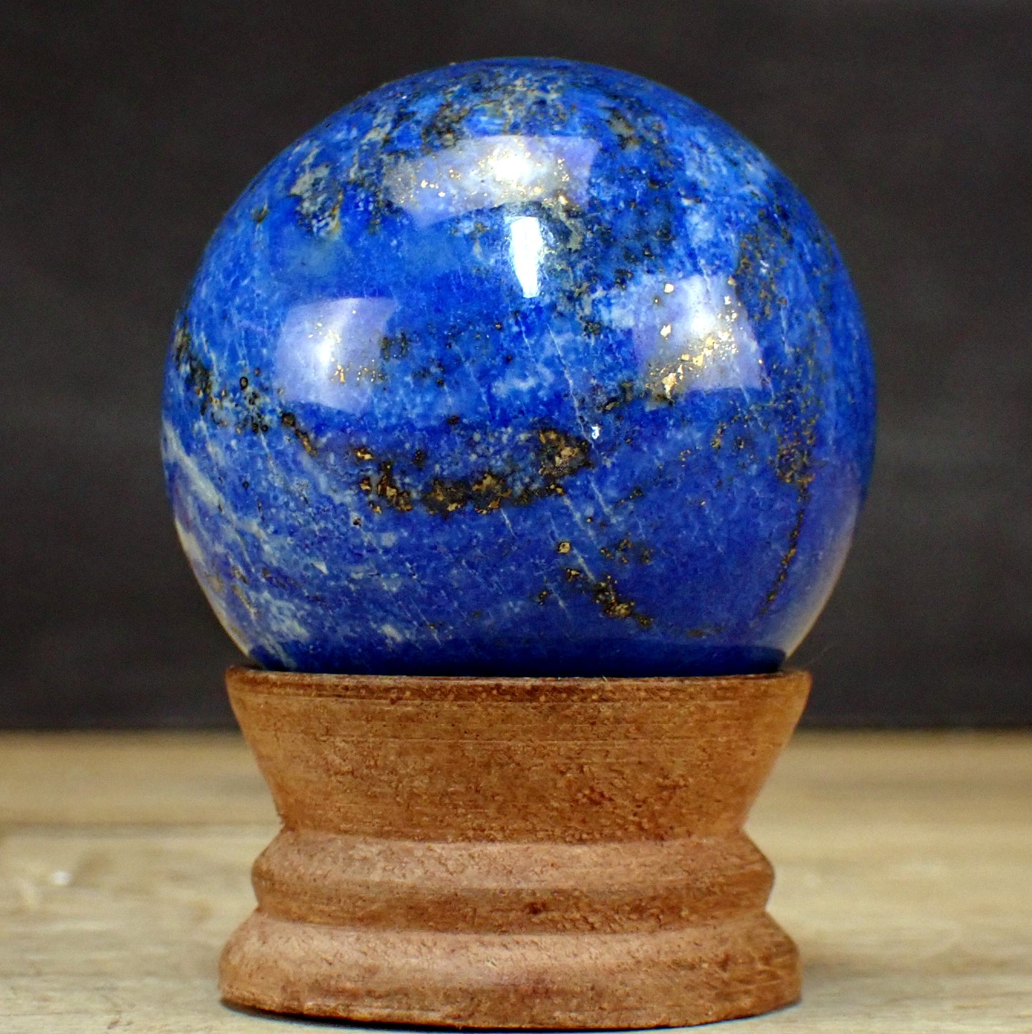 Lapislazuli-Kugel AA++ Qualität - 213,39g - 51mm
