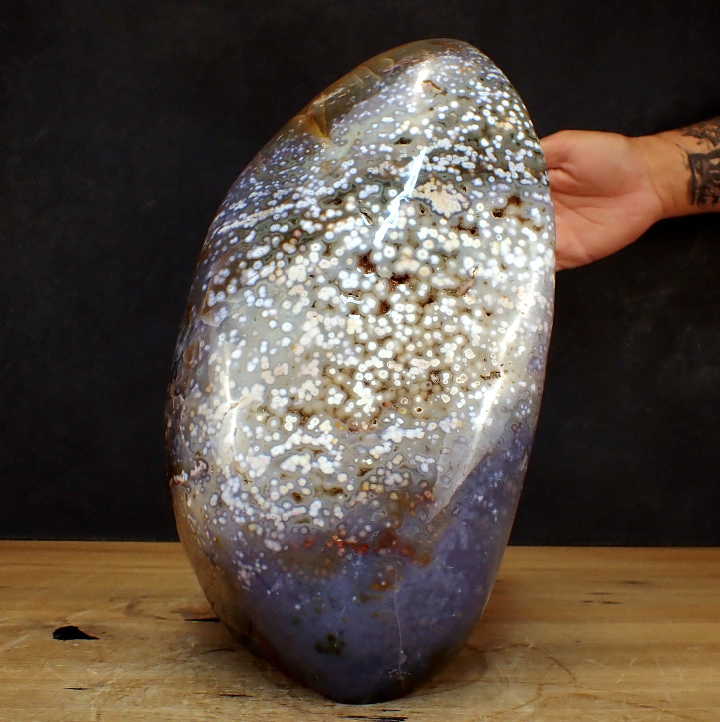 Große Achat Freiform aus Brasilien - 12975,51g - 322 x 202 x 160 mm