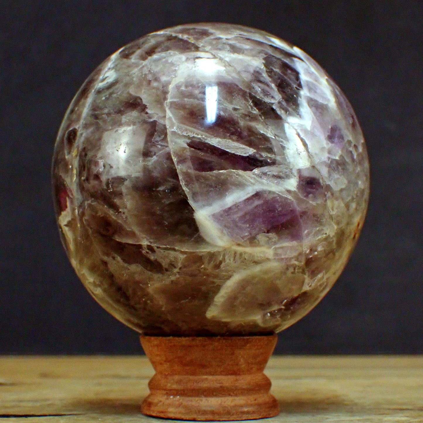Amethyst Kugel – 1369,91g – 100mm