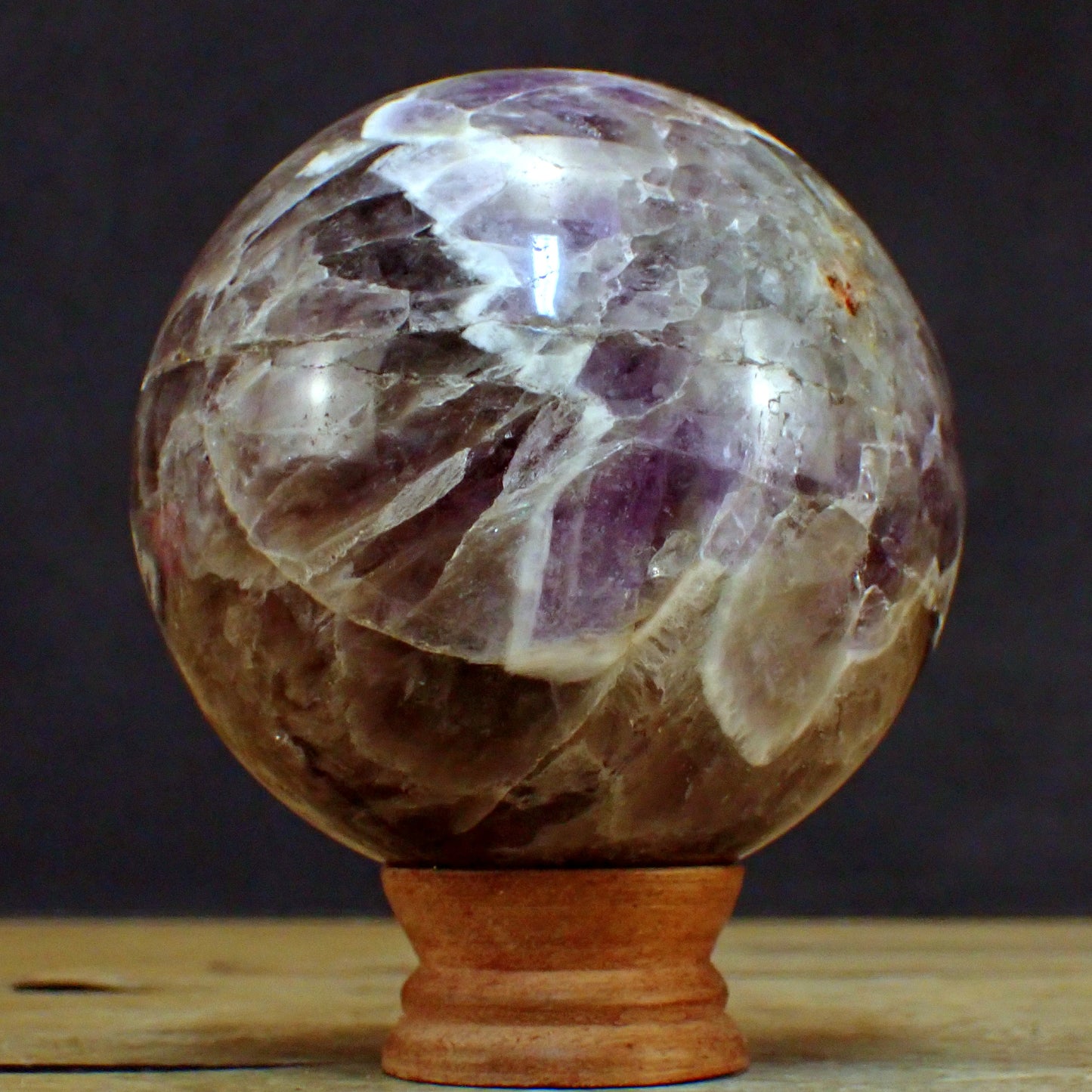 Amethyst Kugel – 1369,91g – 100mm