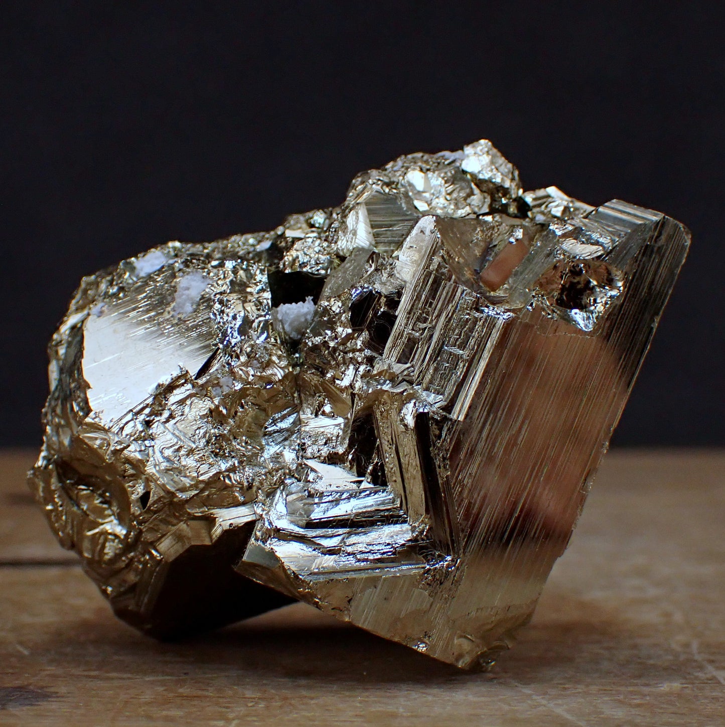 Pyrit Kristallwürfel - 457,11g - 75x62x48 mm