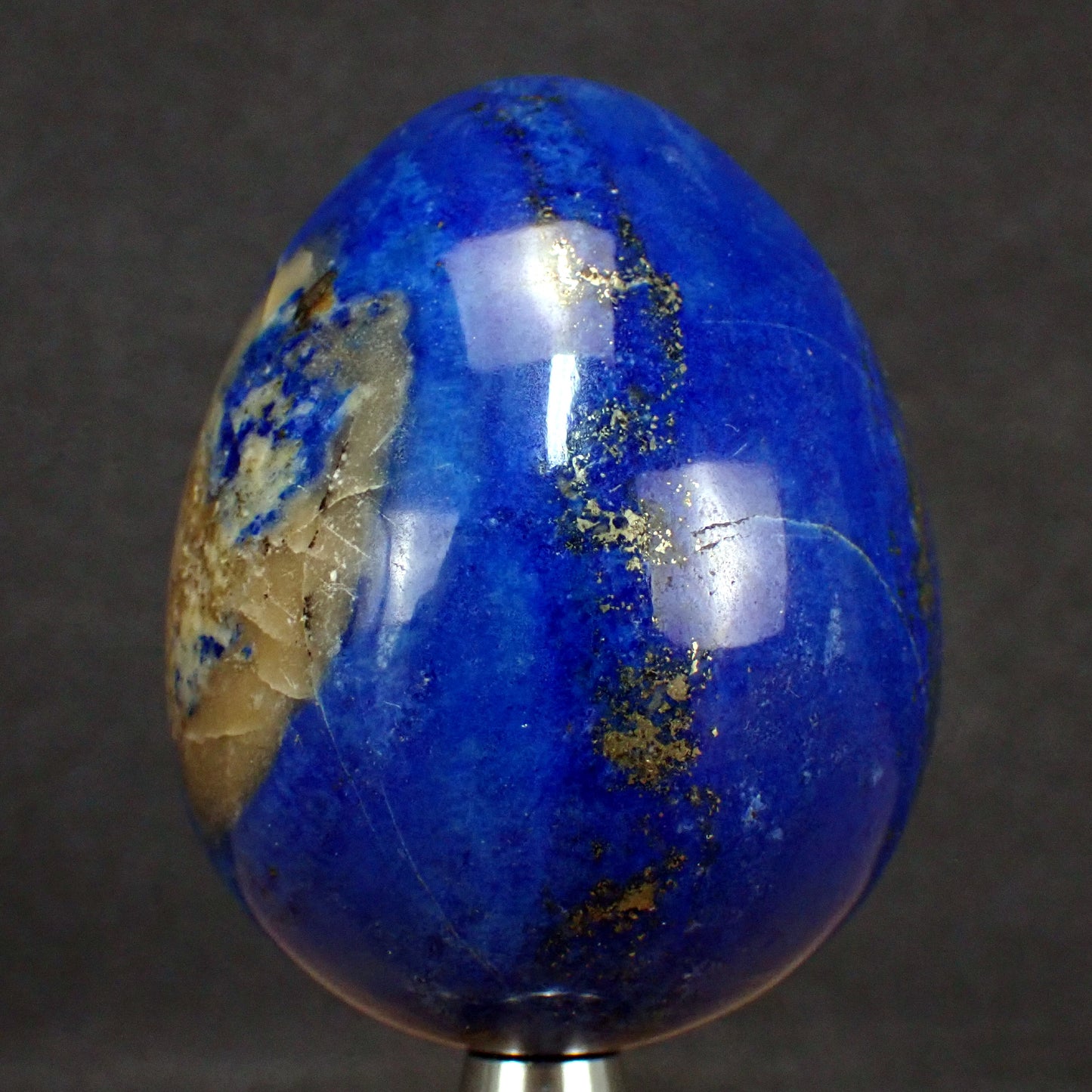 Lapislazuli Ei - 228,85g - 62 x 49 x 49mm