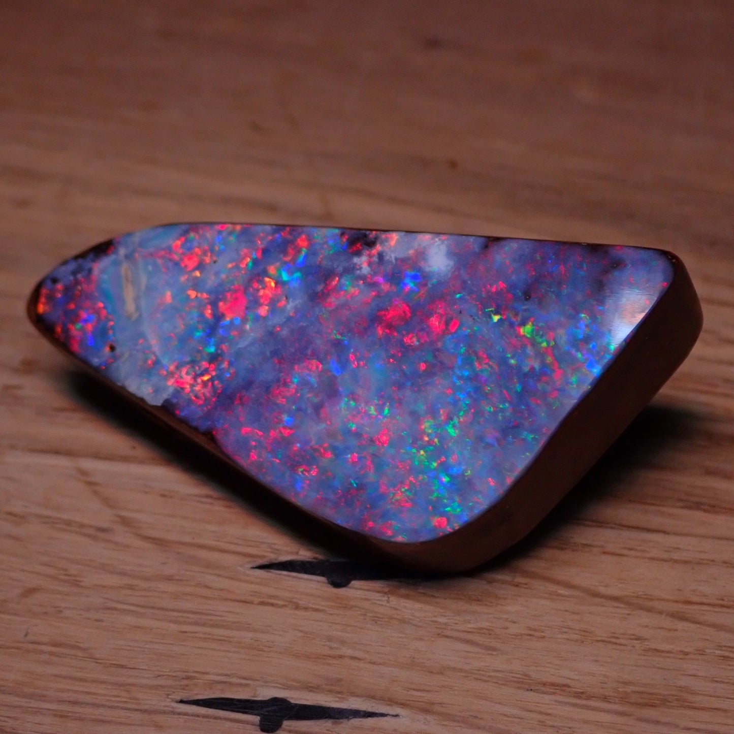 AAA+ Boulder Opal Anhänger aus Australien, 81.95 ct - 16,39g - 45,49 x 23,72 x 10,87mm