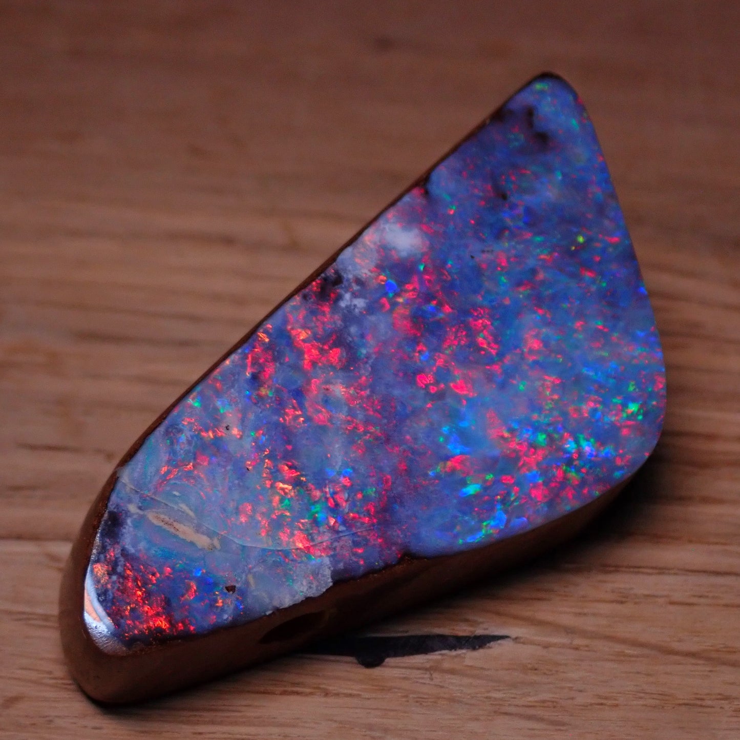 AAA+ Boulder Opal Anhänger aus Australien, 81.95 ct - 16,39g - 45,49 x 23,72 x 10,87mm