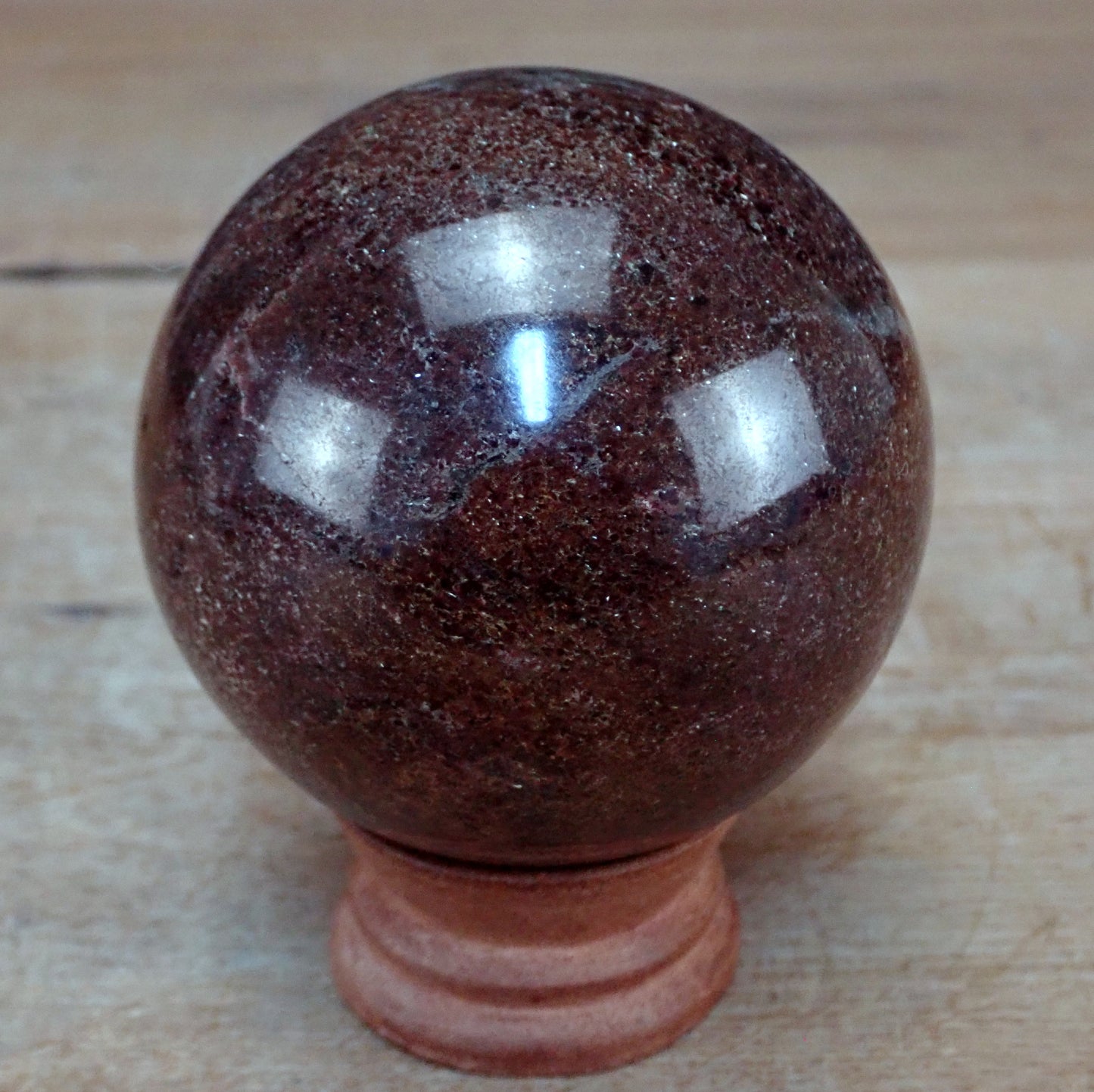 Seltene Granat Kugel - 738,66g - 72,58mm