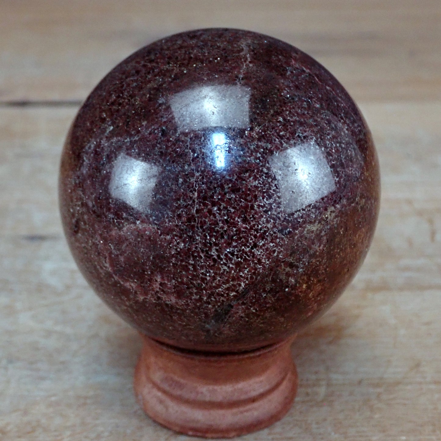 Seltene Granat Kugel - 738,66g - 72,58mm