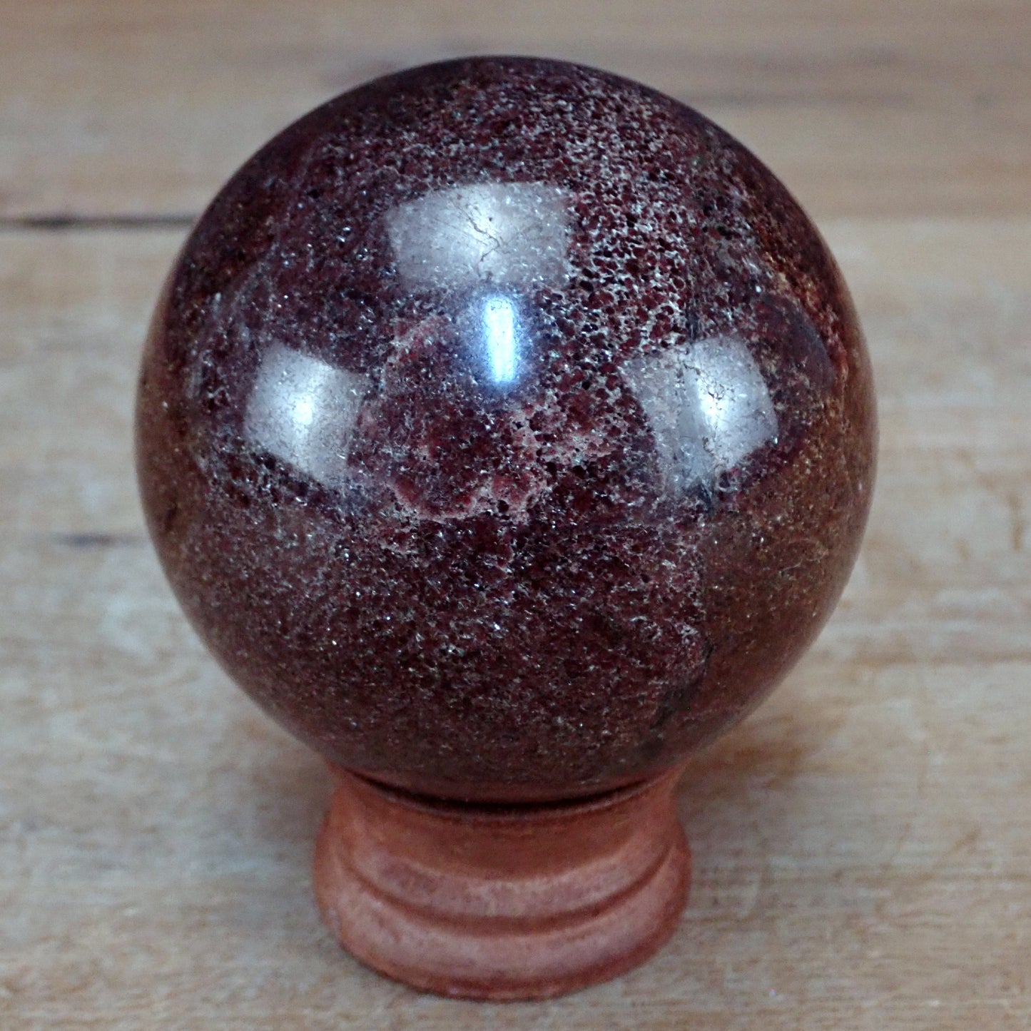 Seltene Granat Kugel - 738,66g - 72,58mm