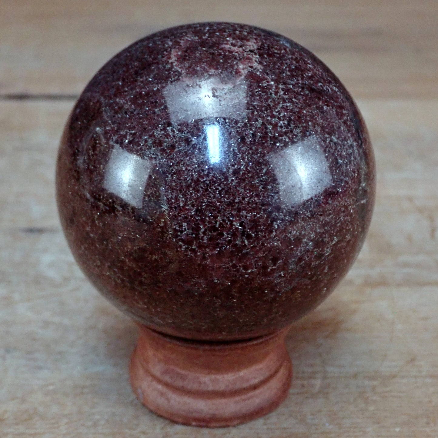 Seltene Granat Kugel - 738,66g - 72,58mm