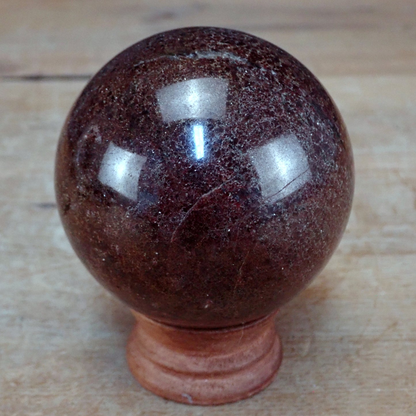 Seltene Granat Kugel - 738,66g - 72,58mm