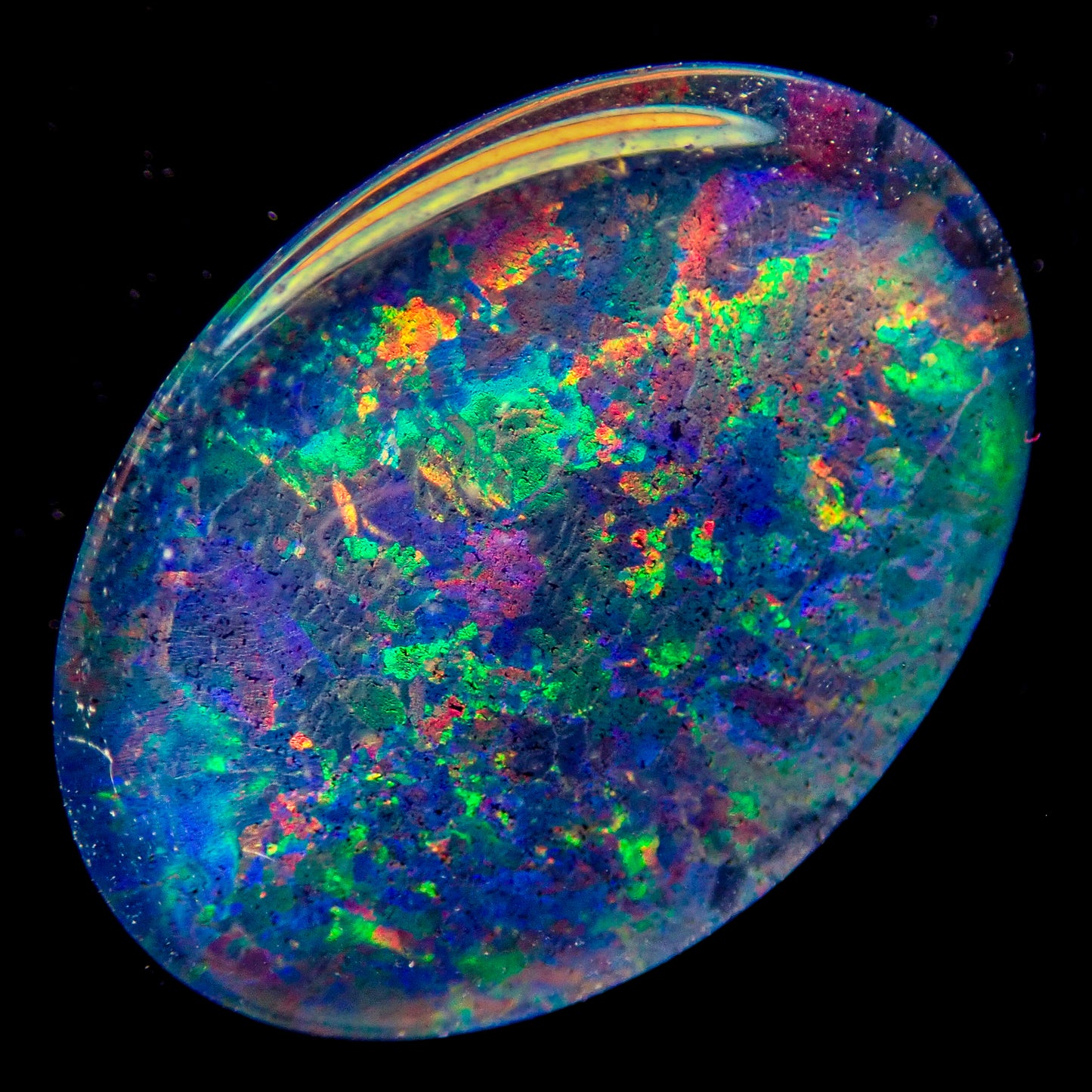 AAA + Black Opal Triplet, Australien, 3.605ct