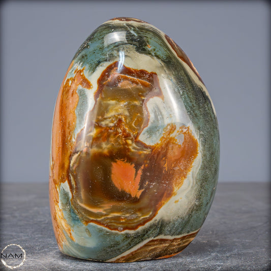 Natürliche Polychrome Jaspis Kristall-Freiform - 829,77g