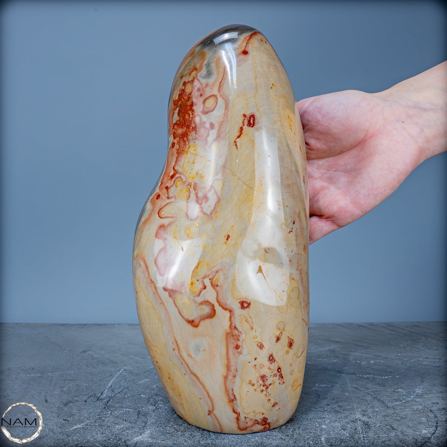 Natürliche Polychrome Jaspis Kristall-Freiform - 4039,17g