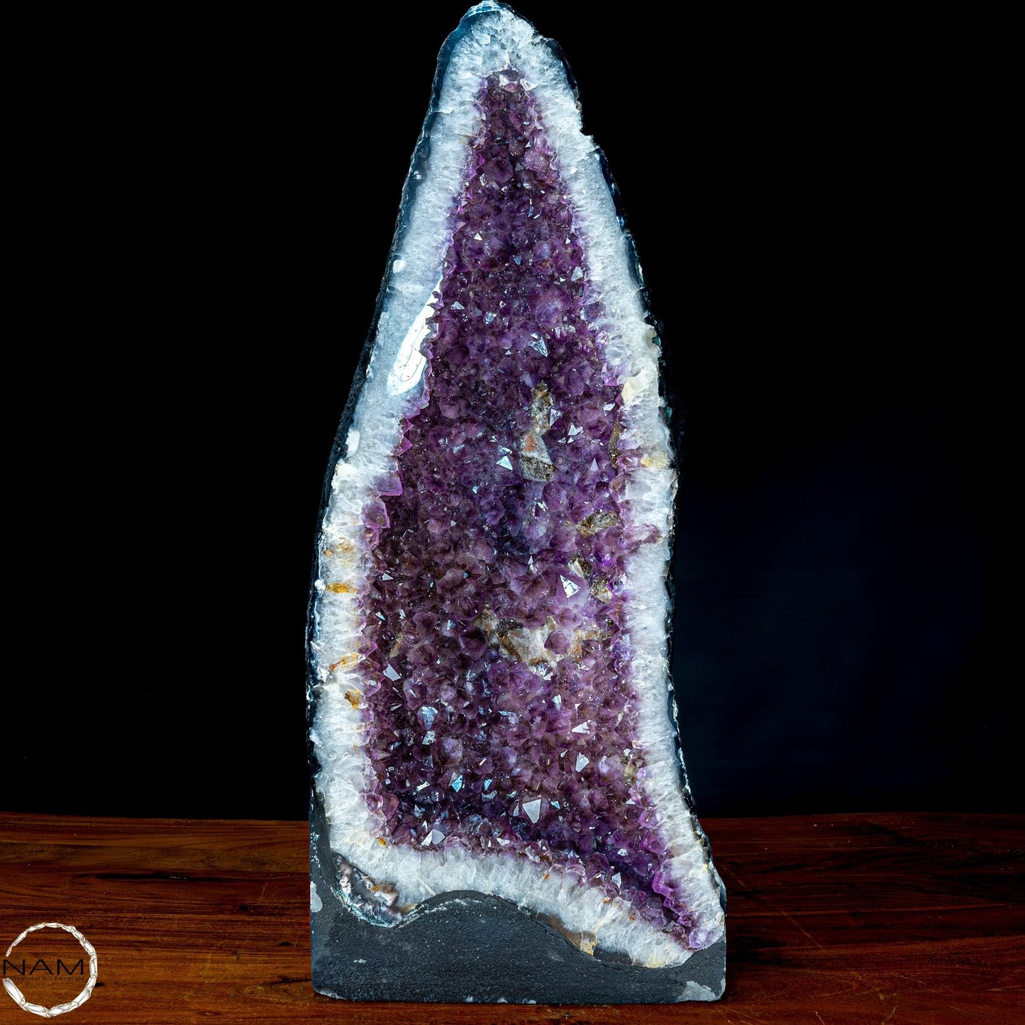 Natürliche Intensive Amethyst-Achat-Kristall Kathedrale/Druse - 29421,12g