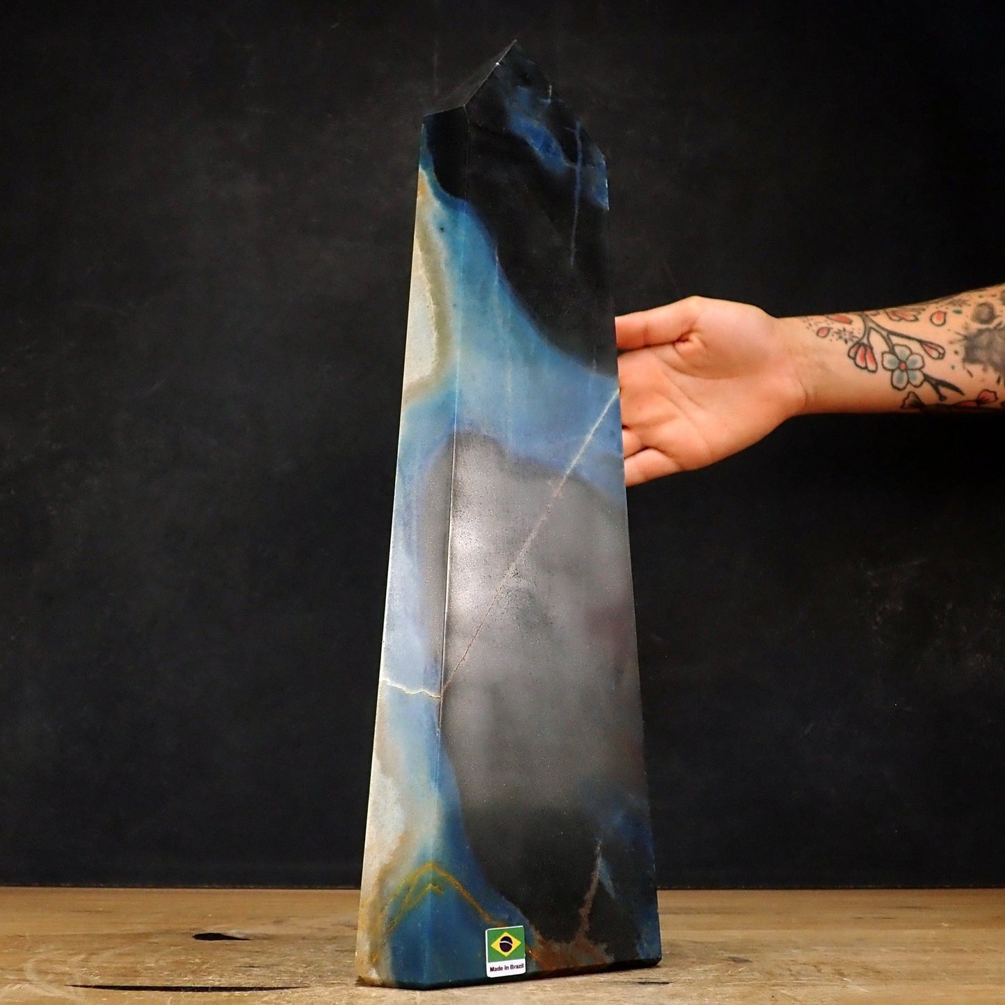 Großer Natürlicher Trolleit Obelisk aus Brasilien - 3591,73g