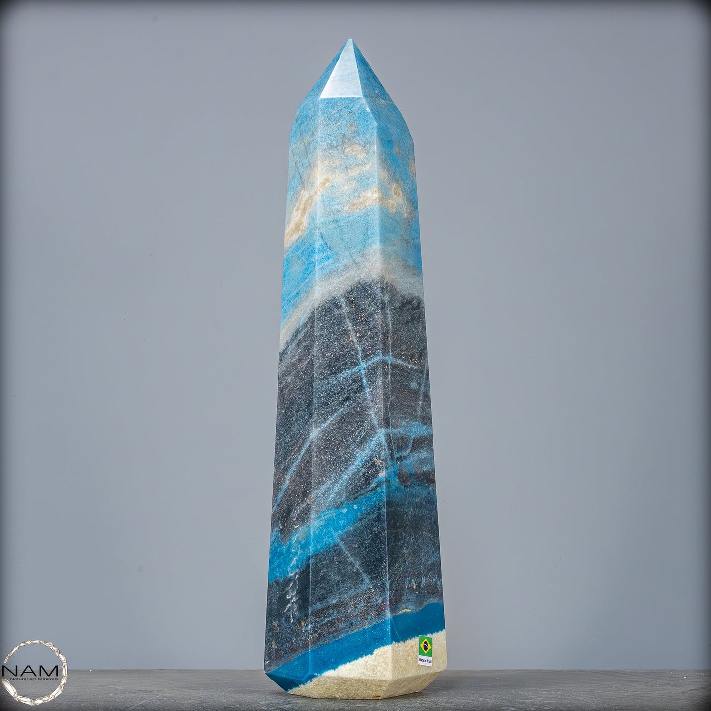 Großer Natürlicher Trolleit-Kristall Obelisk aus Brasilien - 3929,95g