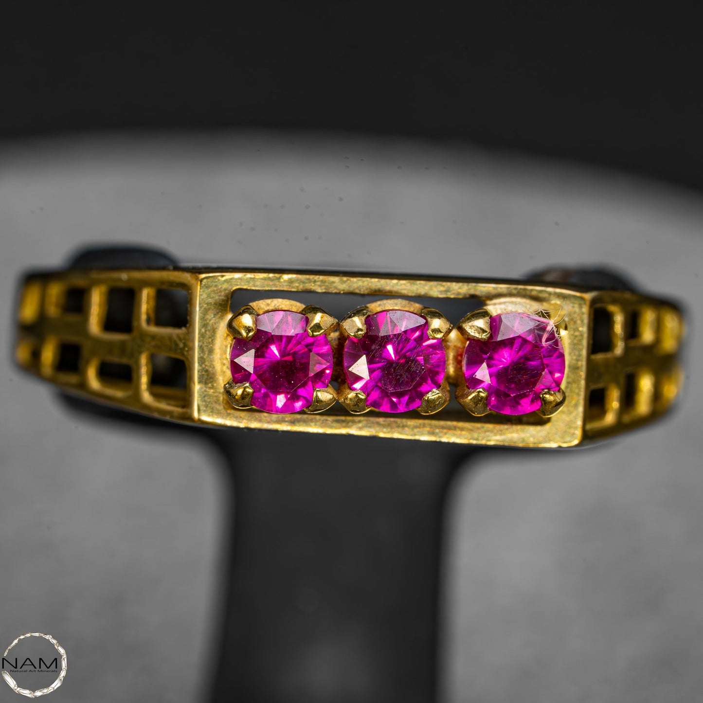 Rubin-Diamant-Ring aus 333er Gold – Ein Symbol von Leidenschaft und Eleganz -10,9ct