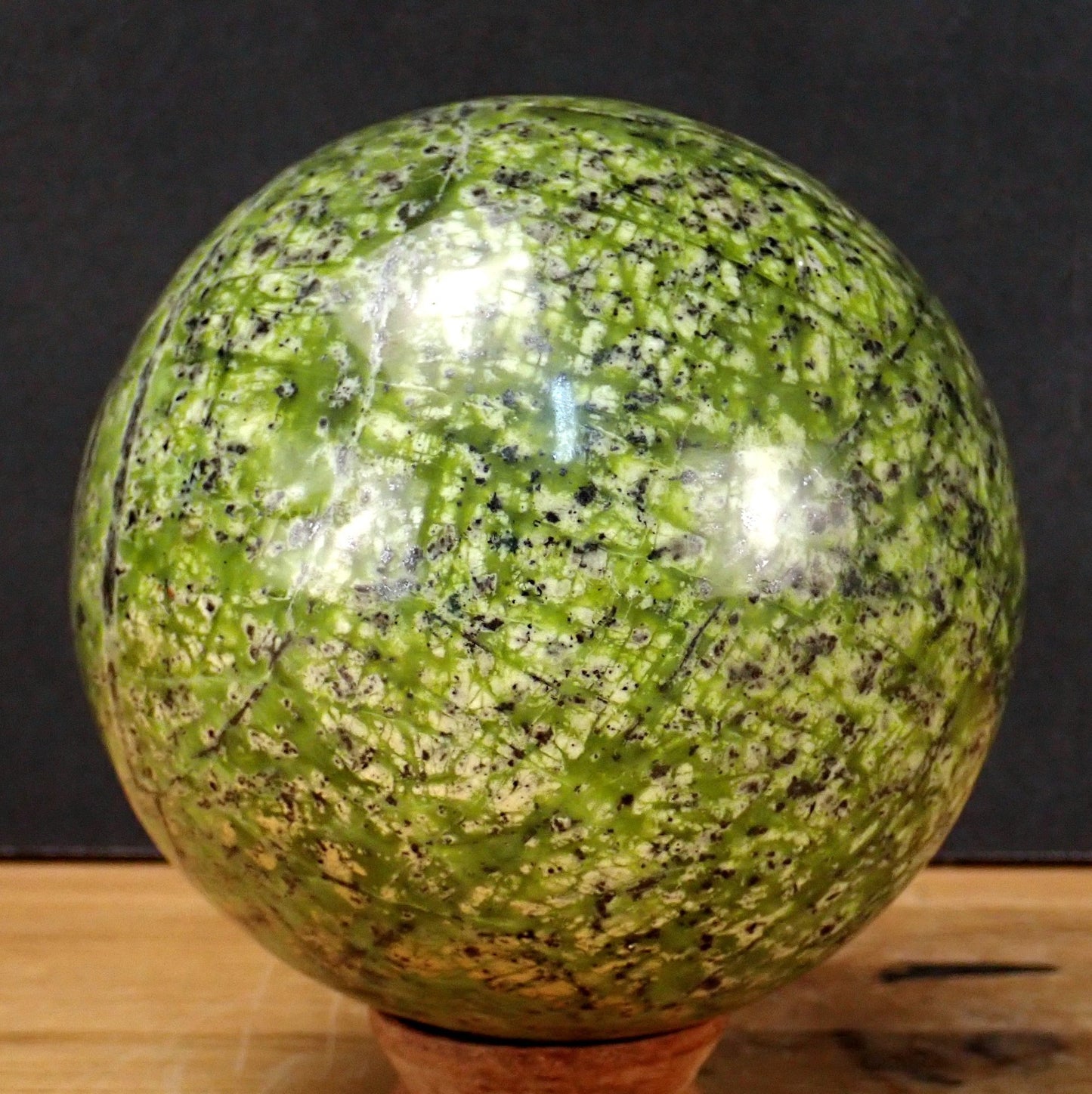 Serpentin Kugel - 2928g - 128mm