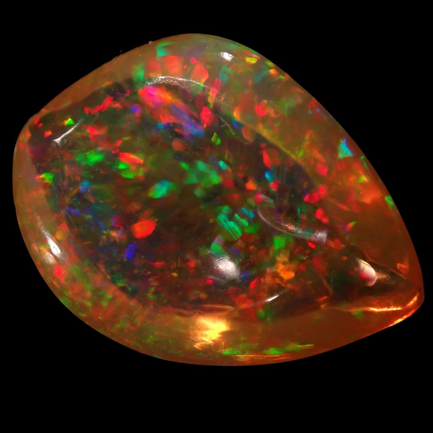 Seltener AAA+ Mexikanischer Kristall-Opal, 4.551 ct