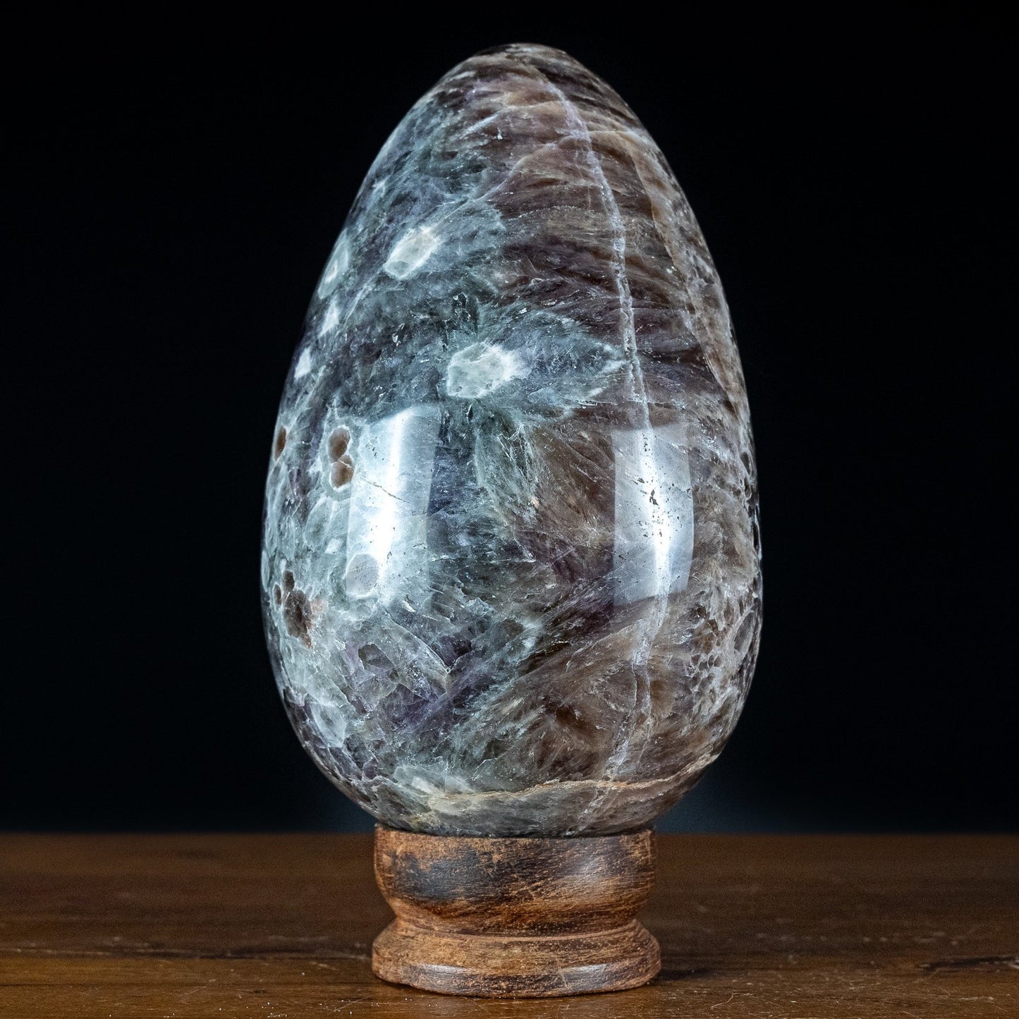 Natürliches Prasiolite-Amethyst Ei aus Uruguay - 4867,29g