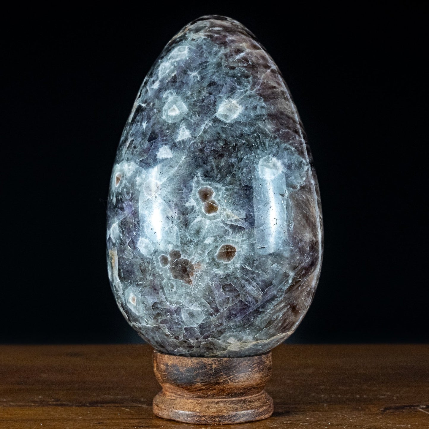 Natürliches Prasiolite-Amethyst Ei aus Uruguay - 4867,29g