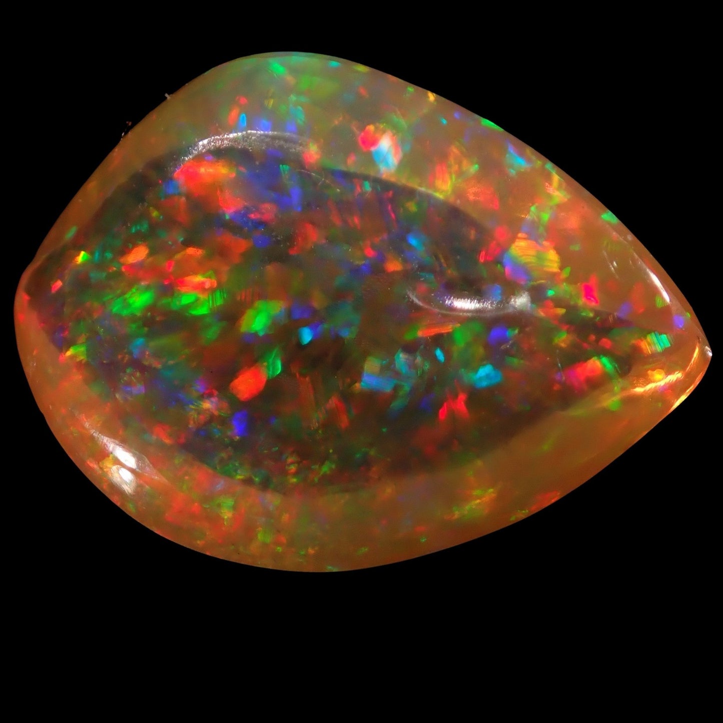 Seltener AAA+ Mexikanischer Kristall-Opal, 4.551 ct