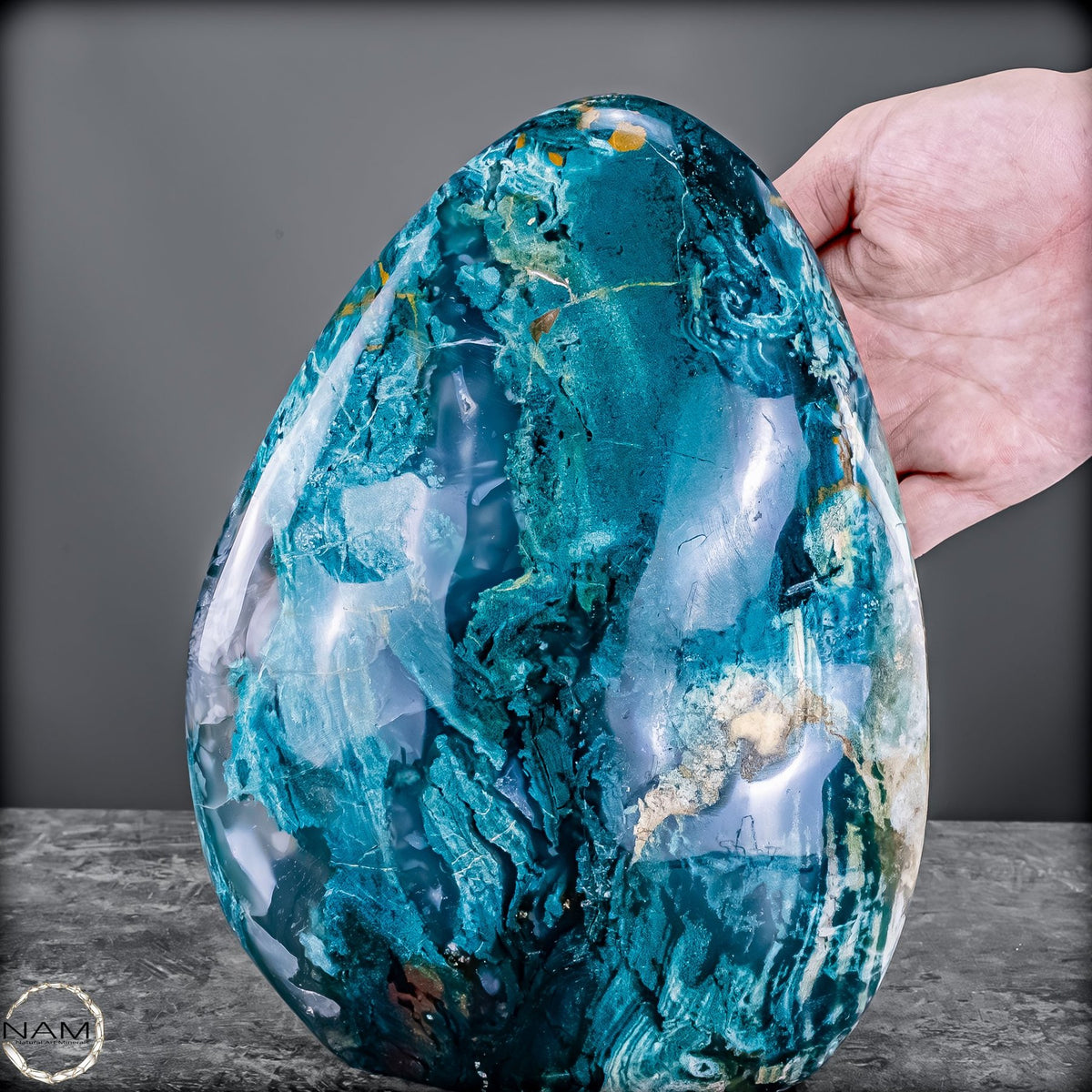 Natürliche Ozean-Jaspis Kristall-Freiform - 2595,96g