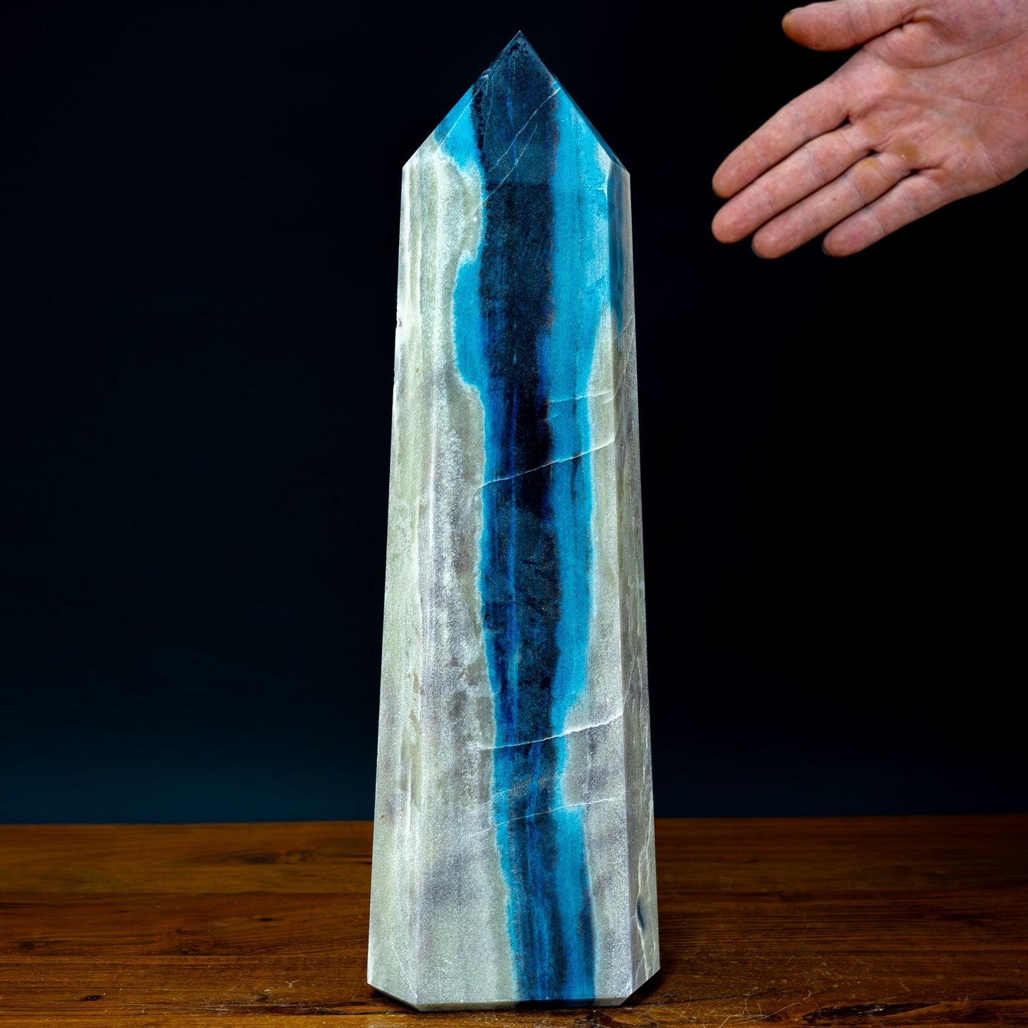 Großer Natürlicher Trolleit-Kristall Obelisk aus Brasilien - 3845,79g
