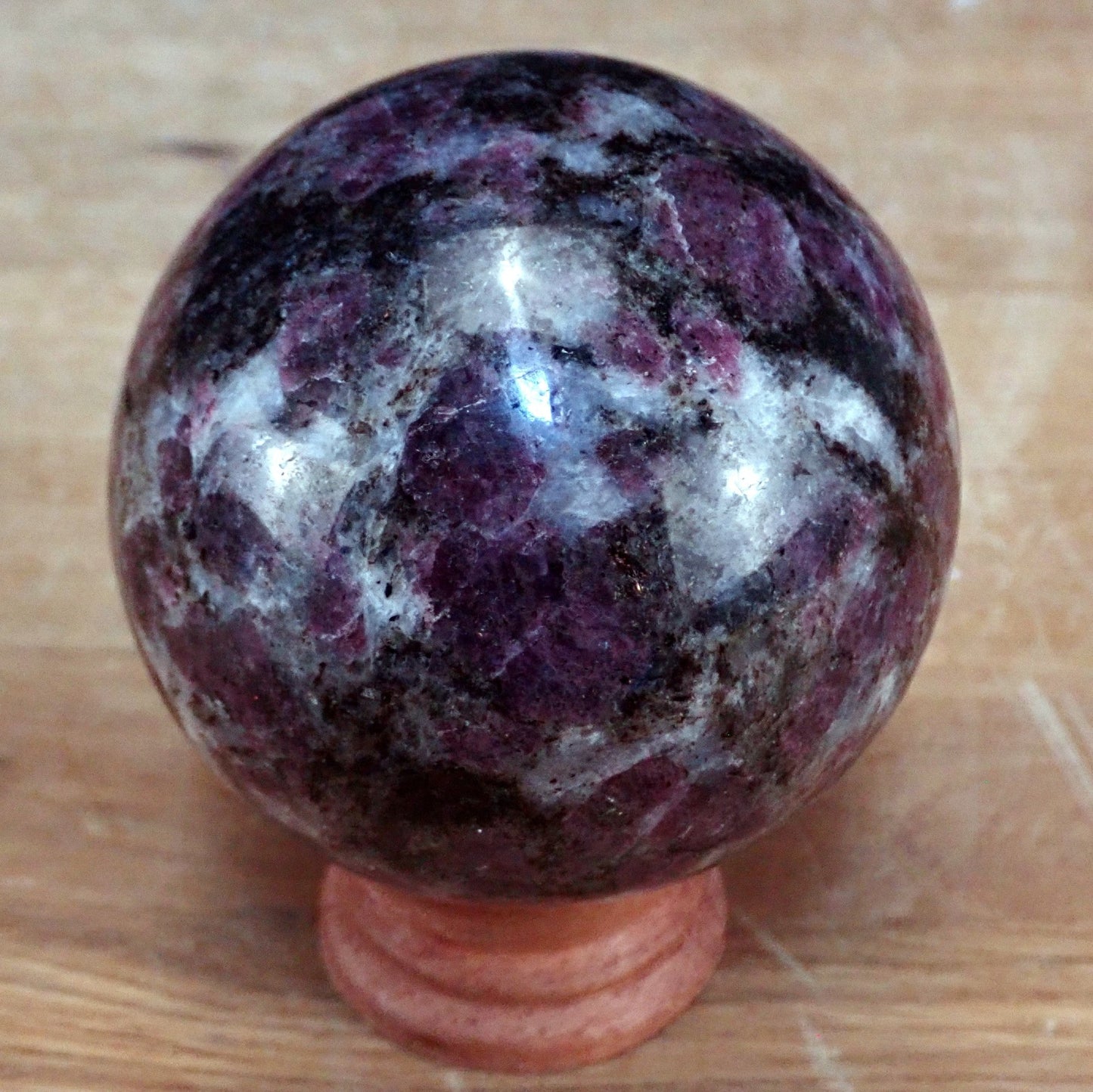 Spinell Kugel aus Burma - 750,64g - 78mm
