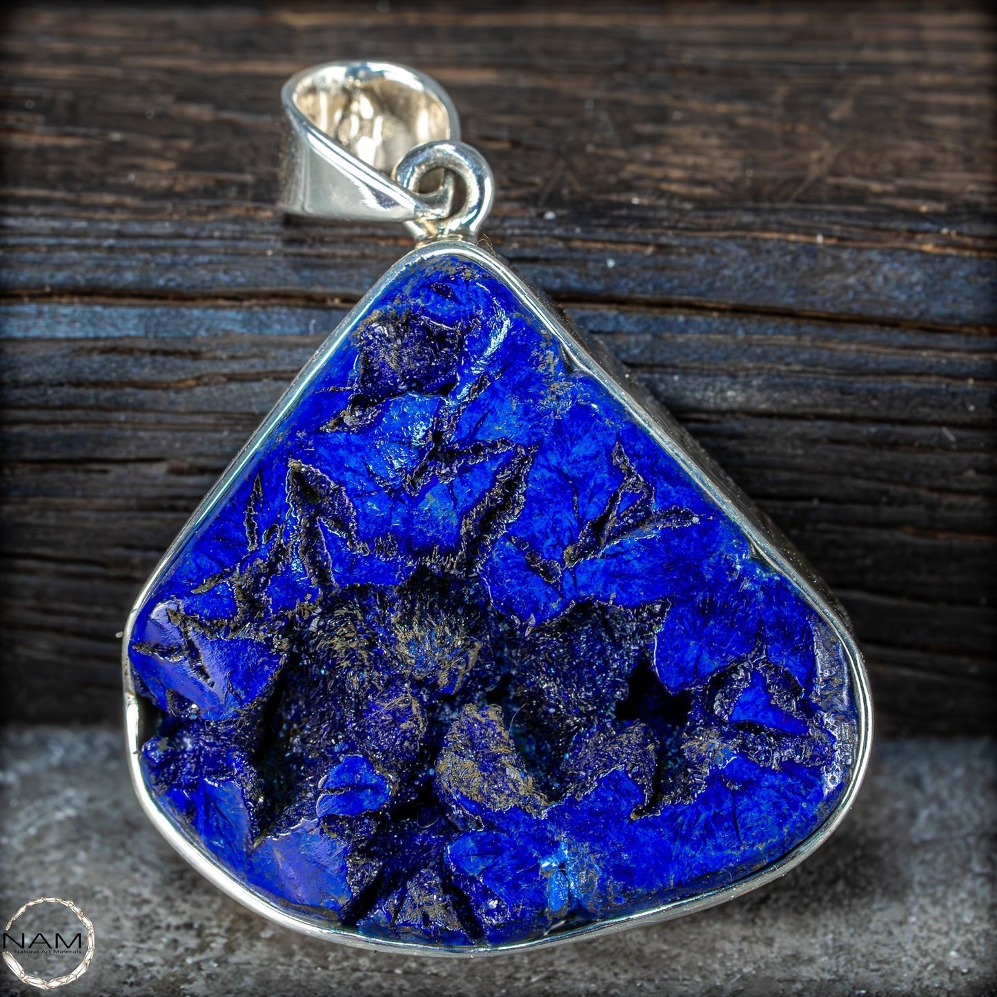 Sehr seltene Natürliche Azurit Nuss aus Russland - 16,62g 83.1ct