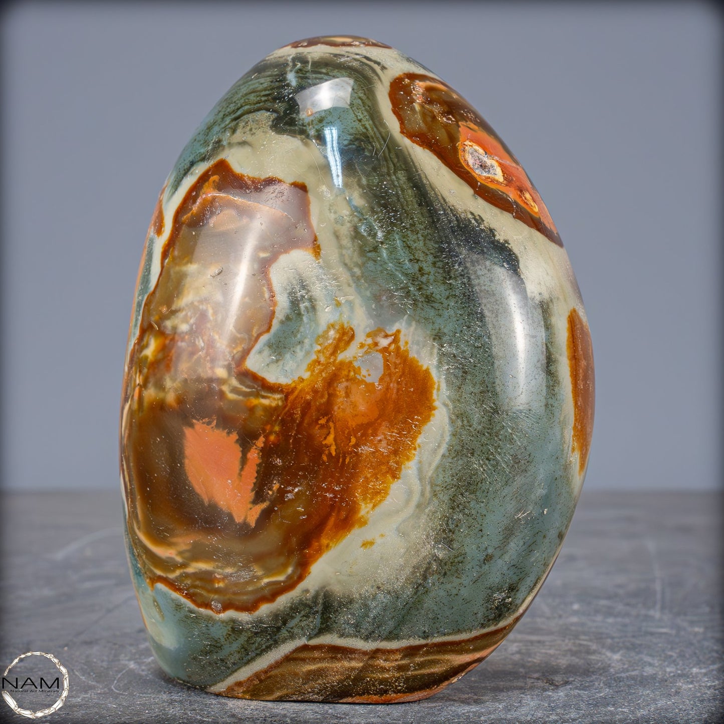 Natürliche Polychrome Jaspis Kristall-Freiform - 829,77g