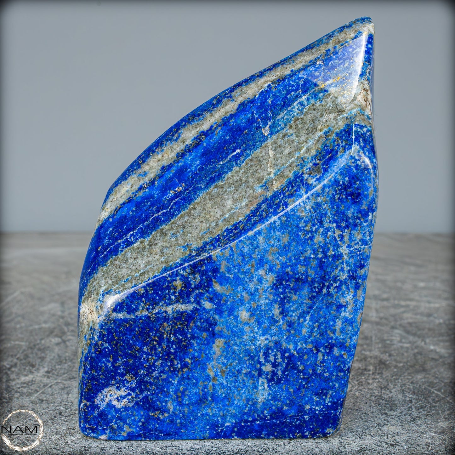 Natürliche Lapislazuli Kristall-Freiform - 933,64g