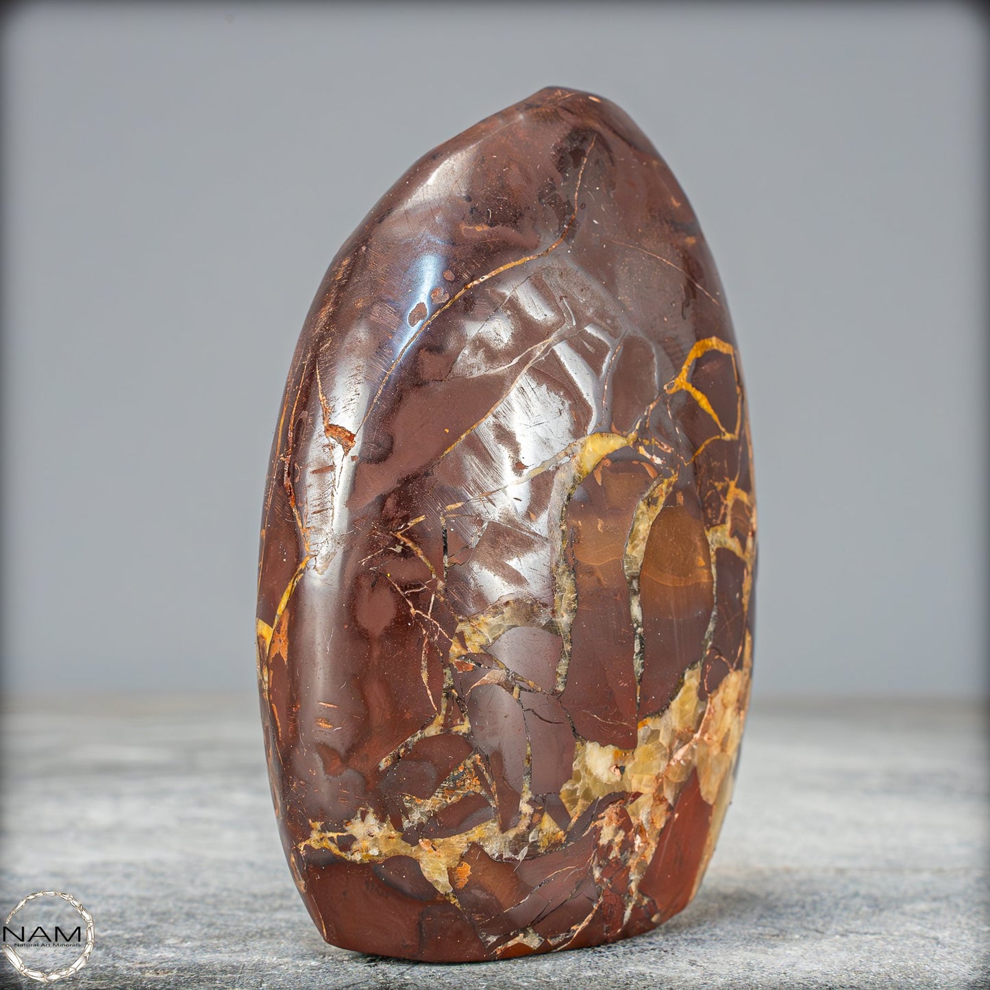 Natürliche Simbirzit-Kristall Freiform aus Russland - 444,83g