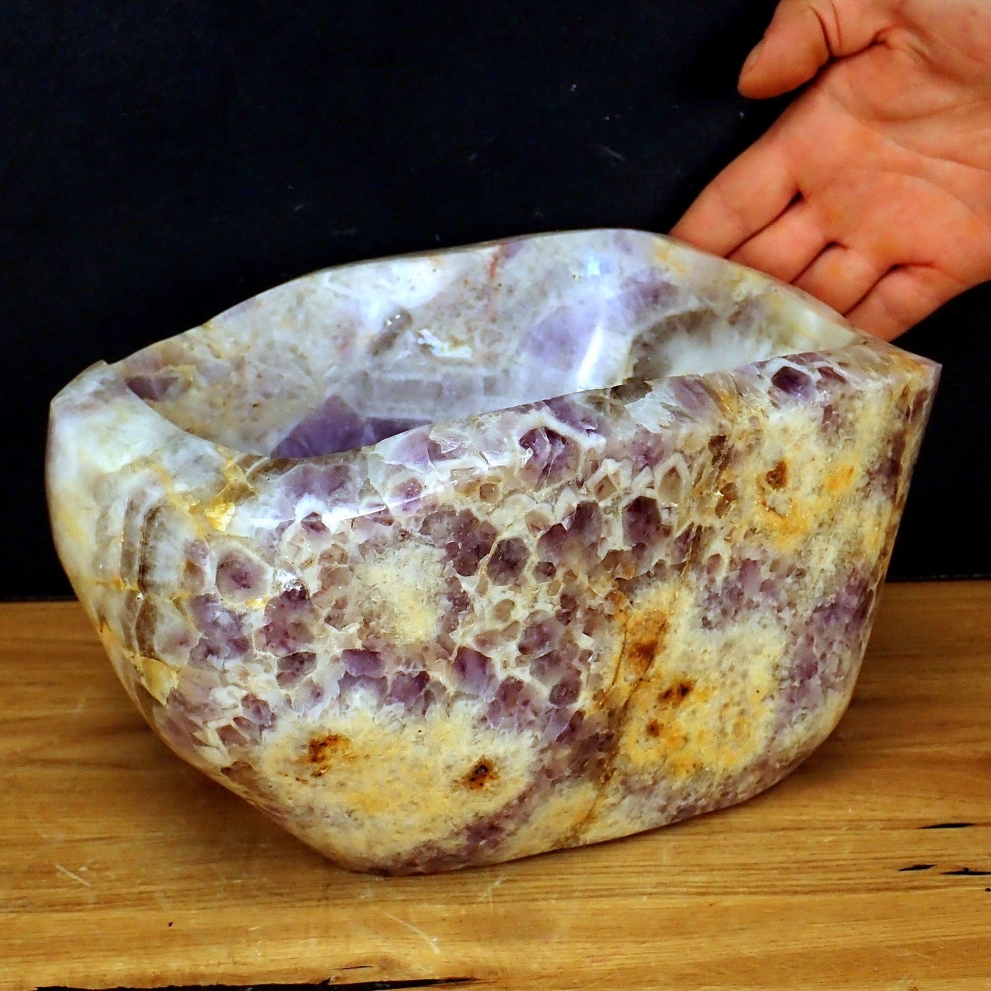 Große Amethyst-Quartz Drusen-Schale - 9168,81g