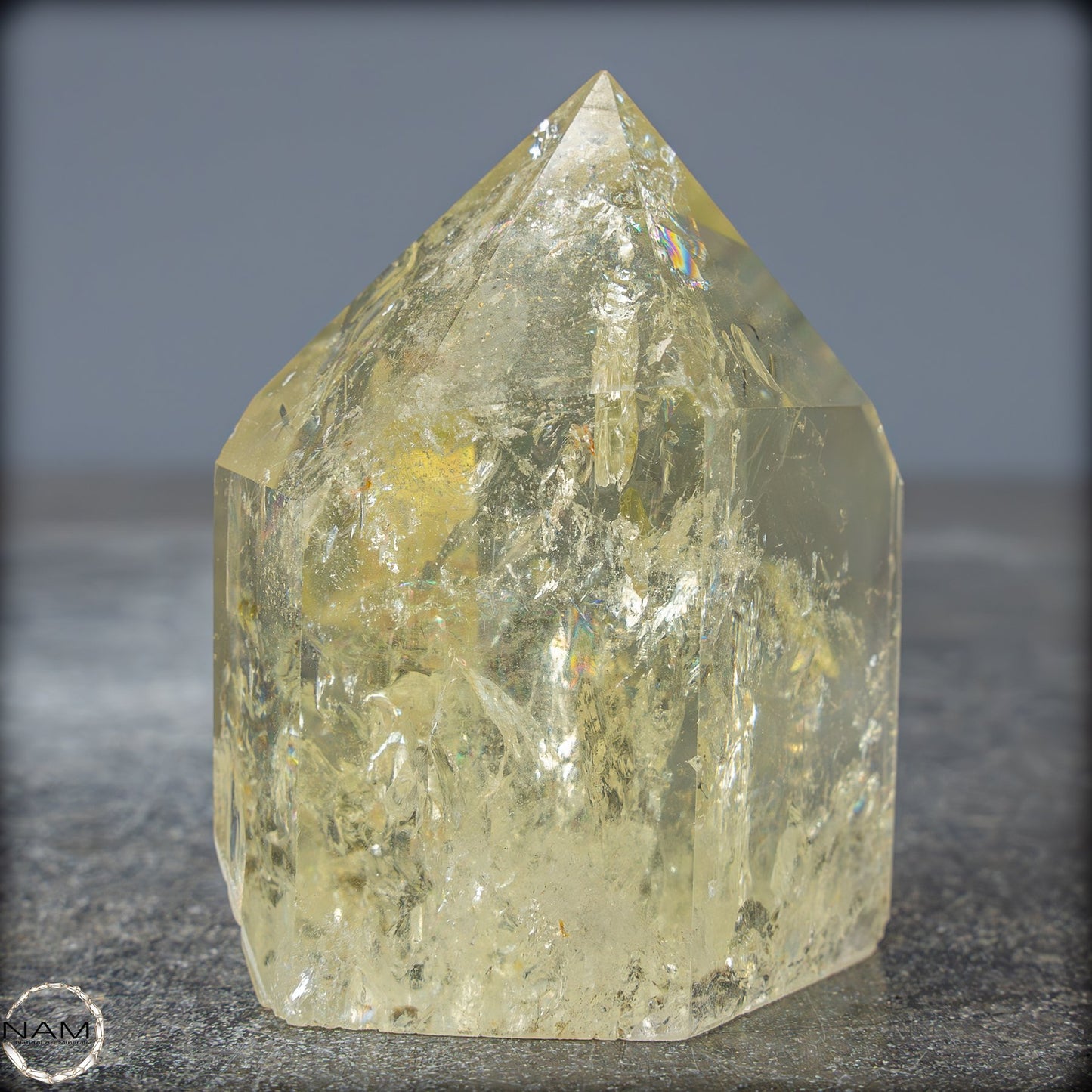 Top Qualität Transparenter Citrin Kristall - Brasilien - 189,28g
