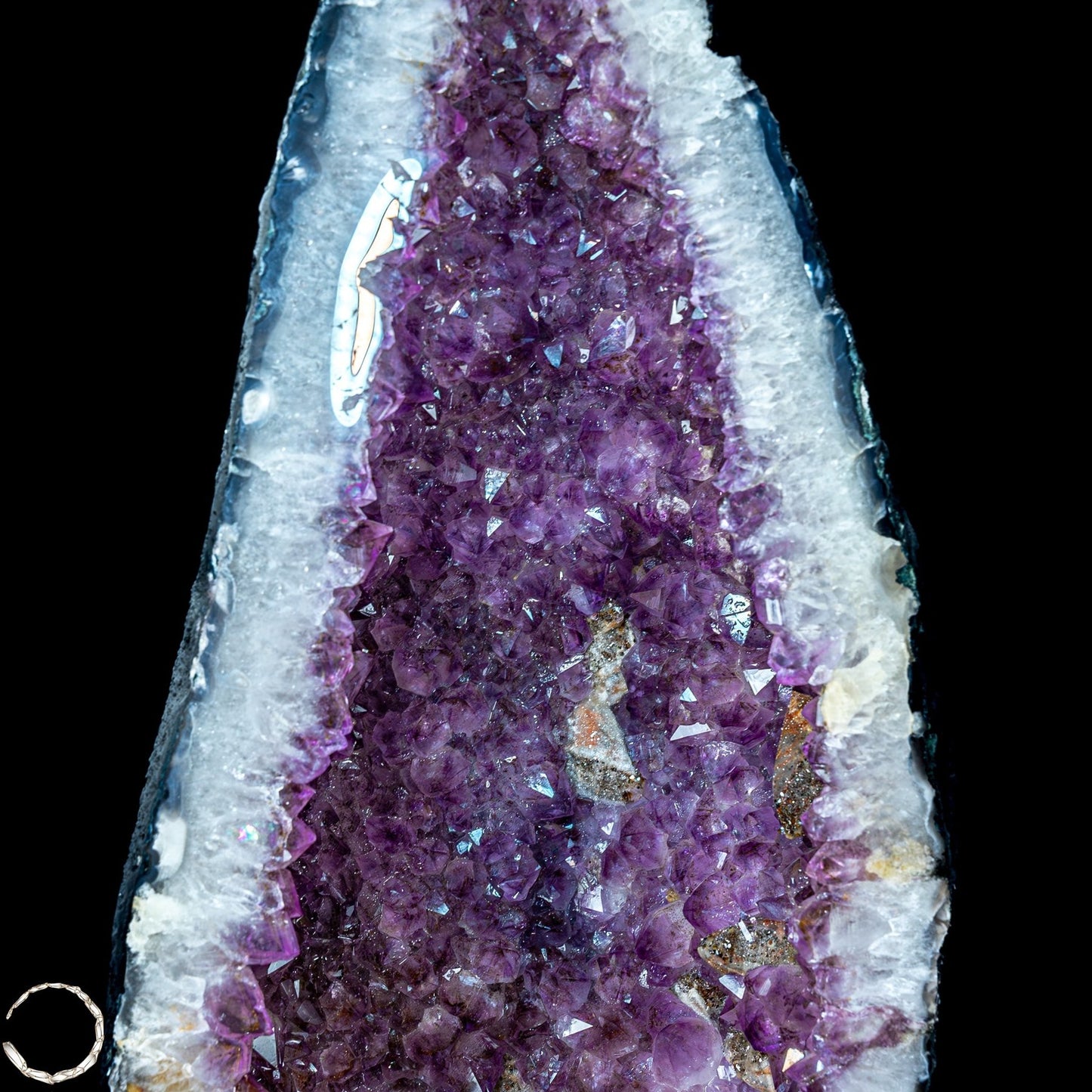 Natürliche Intensive Amethyst-Achat-Kristall Kathedrale/Druse - 29421,12g