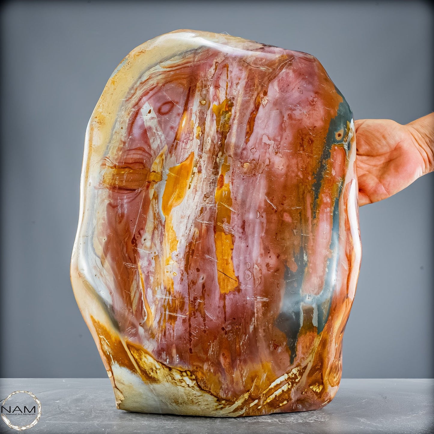 Natürliche Polychrome Jaspis Kristall-Freiform XXL -26023,38g