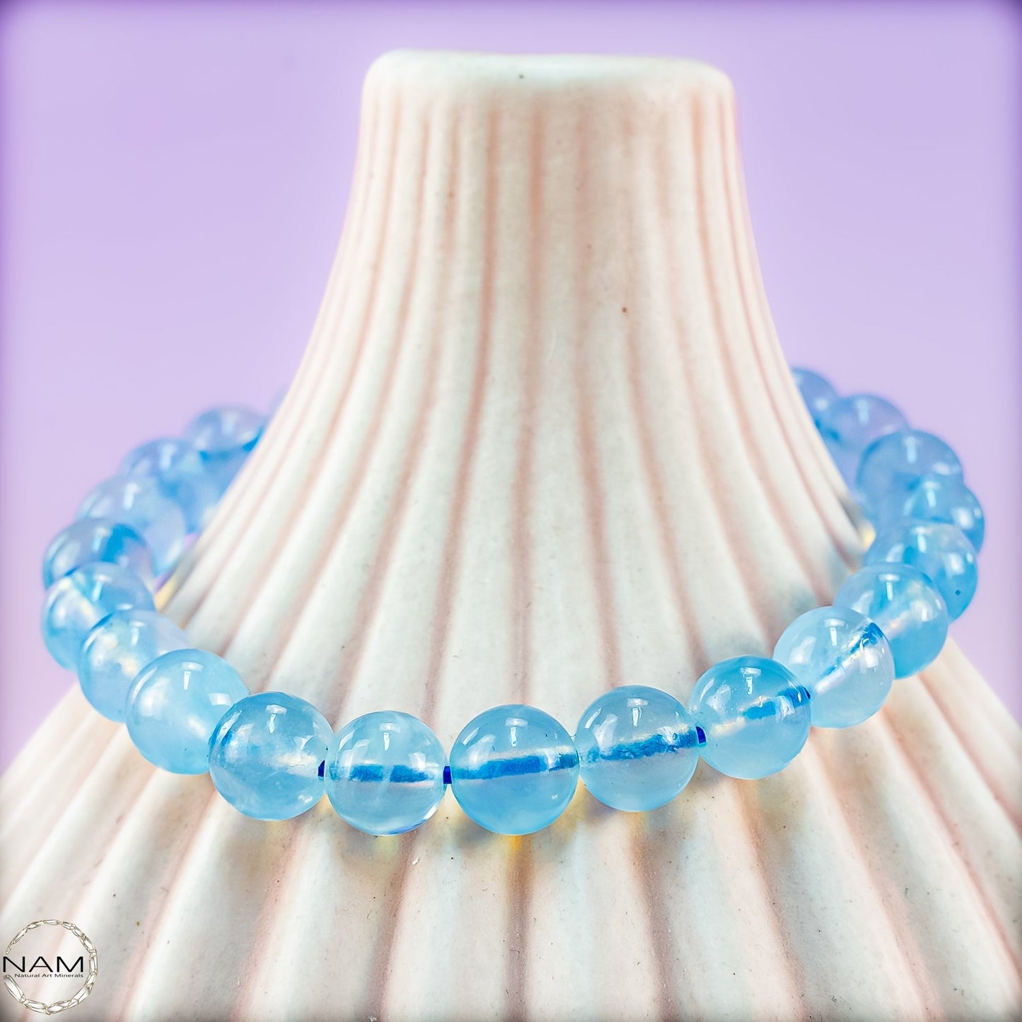 Zartes Aquamarin Armband – Die Schönheit des - 16,49g - 82,45ct