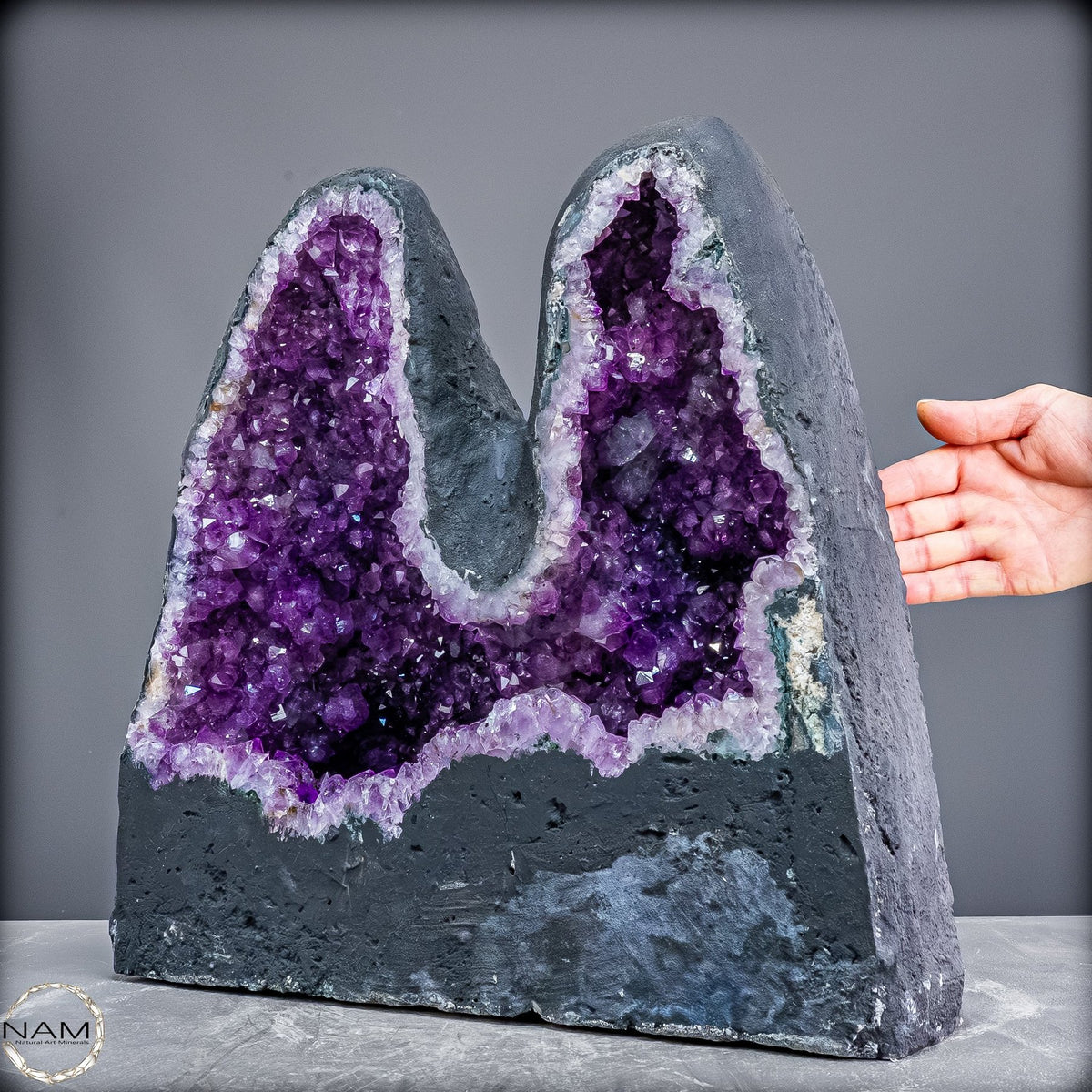 Amethyst-Druse Kathedrale – Naturwunder aus Uruguay – 31259,73g