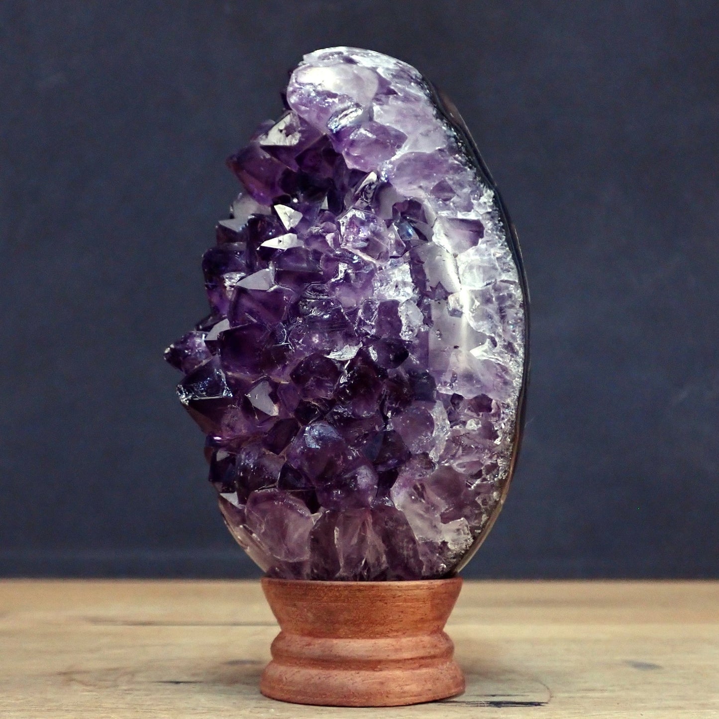 Wunderschönes Amethyst Ei Druse – 812,84g