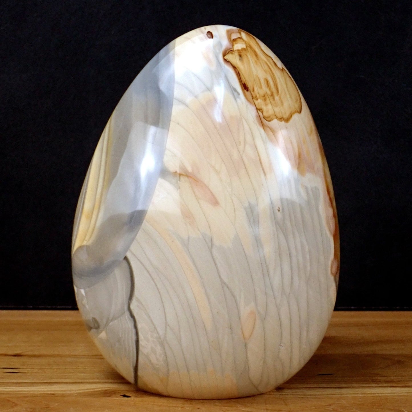 Gestreifter Achat Freiform aus Brasilien - 4524,19g - 220×172×105 mm