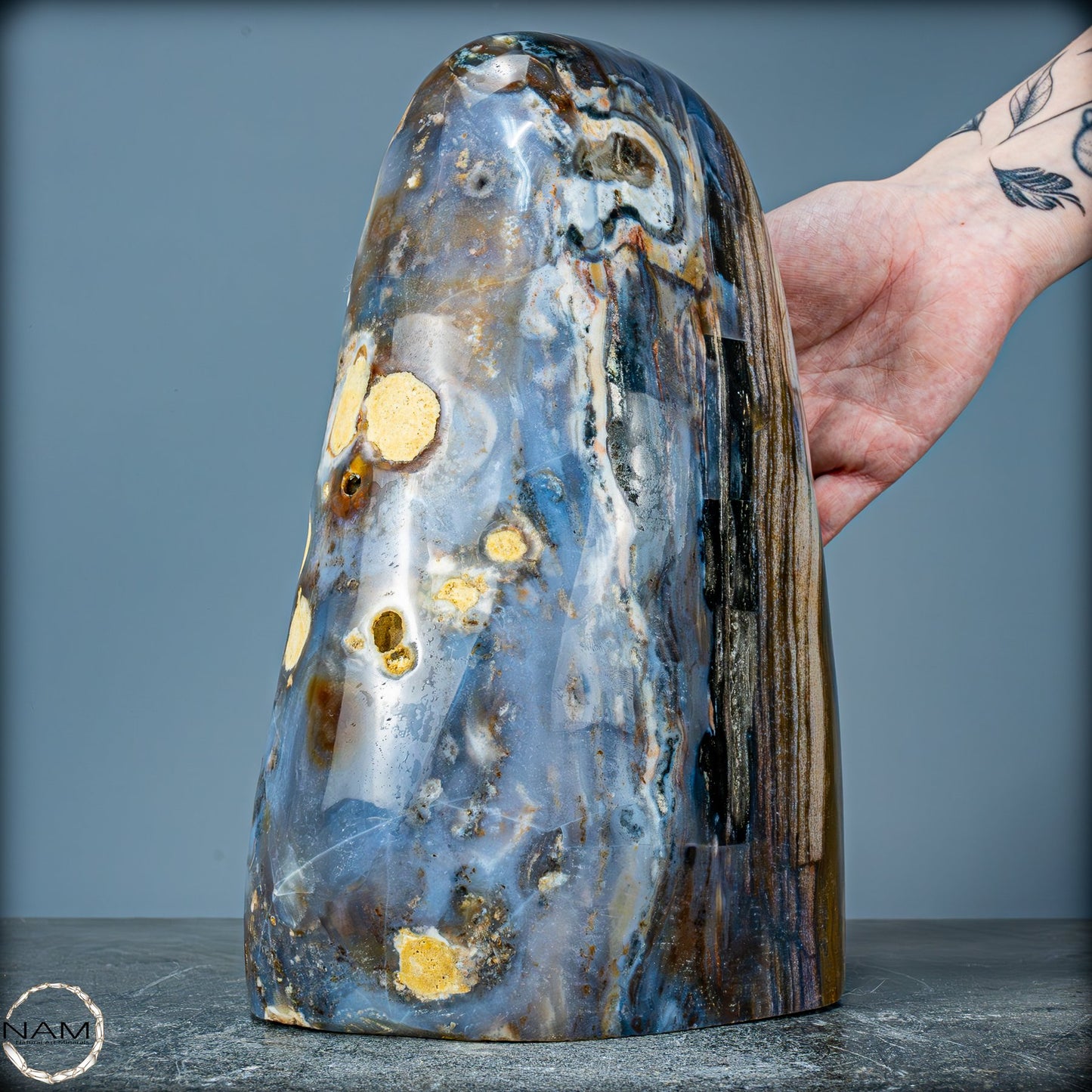 Natürliche Ozean-Jaspis Kristall-Freiform - 7881,55g