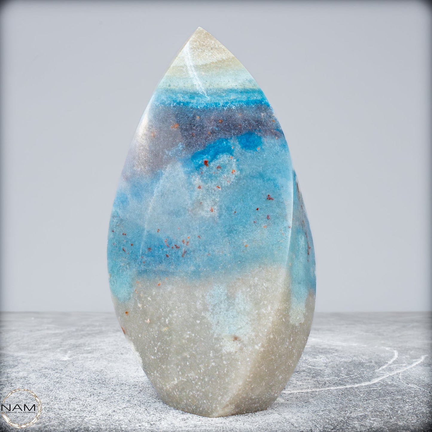 Natürliche Trolleit-Kristall Flamme aus Brasilien - 953,38g