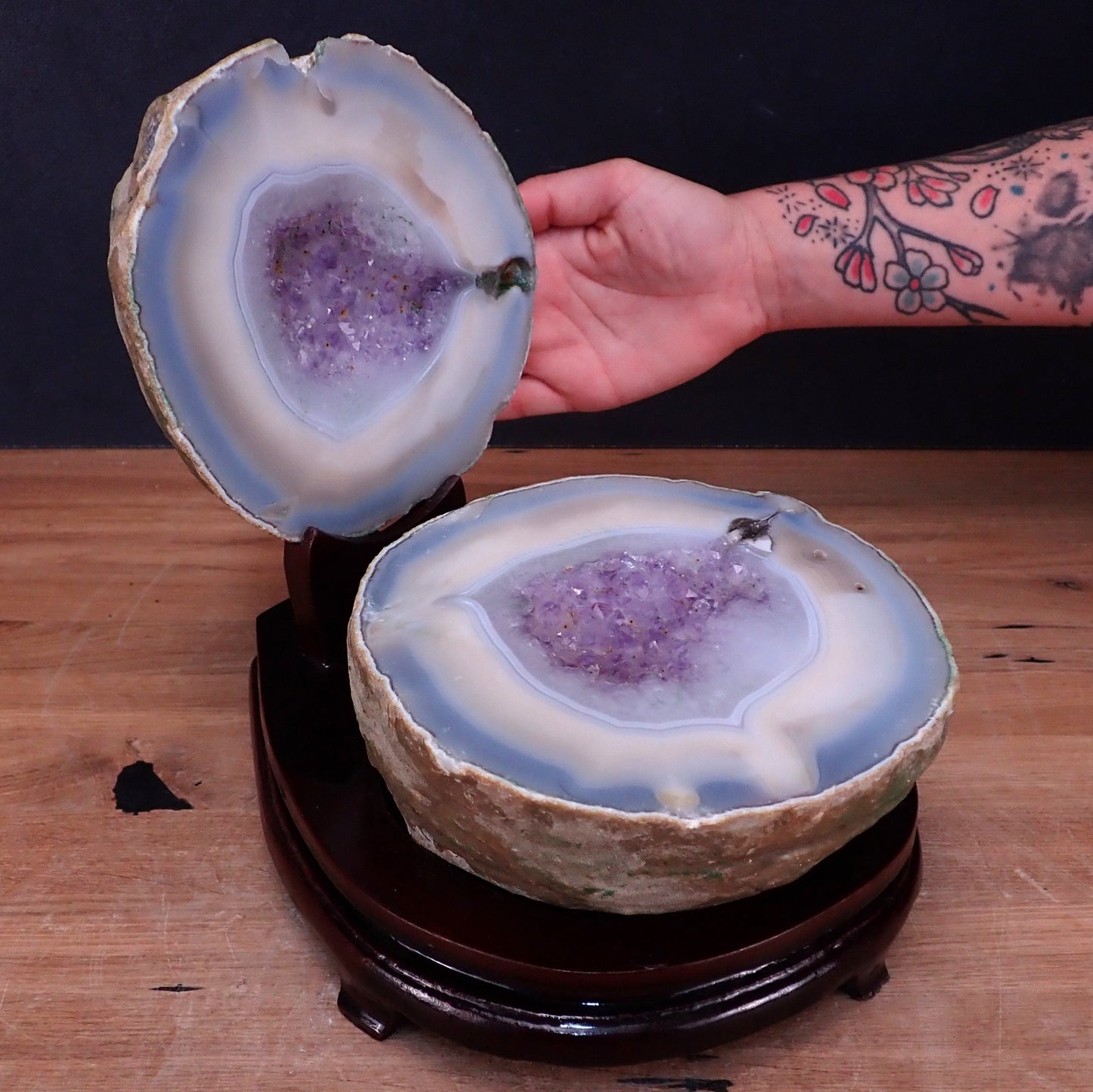 Amethyst Drusen-Schale - 4246,51g