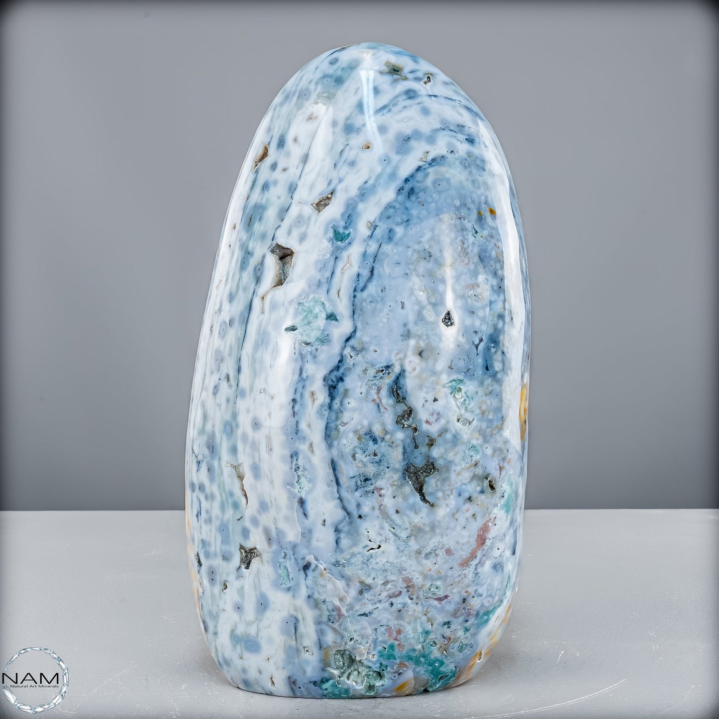 Natürliche Ozean-Jaspis Kristall-Freiform - 7147,22g